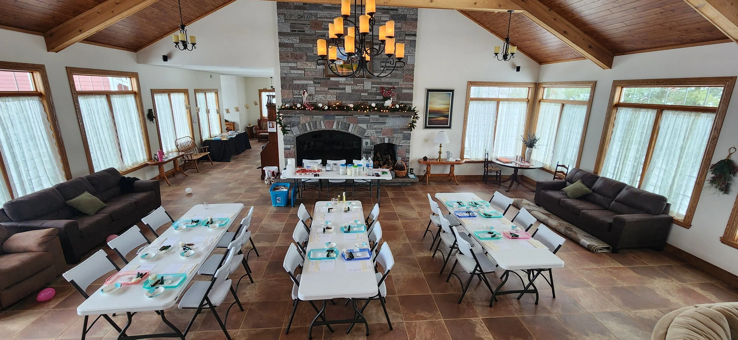 Lots of room for entertaining.