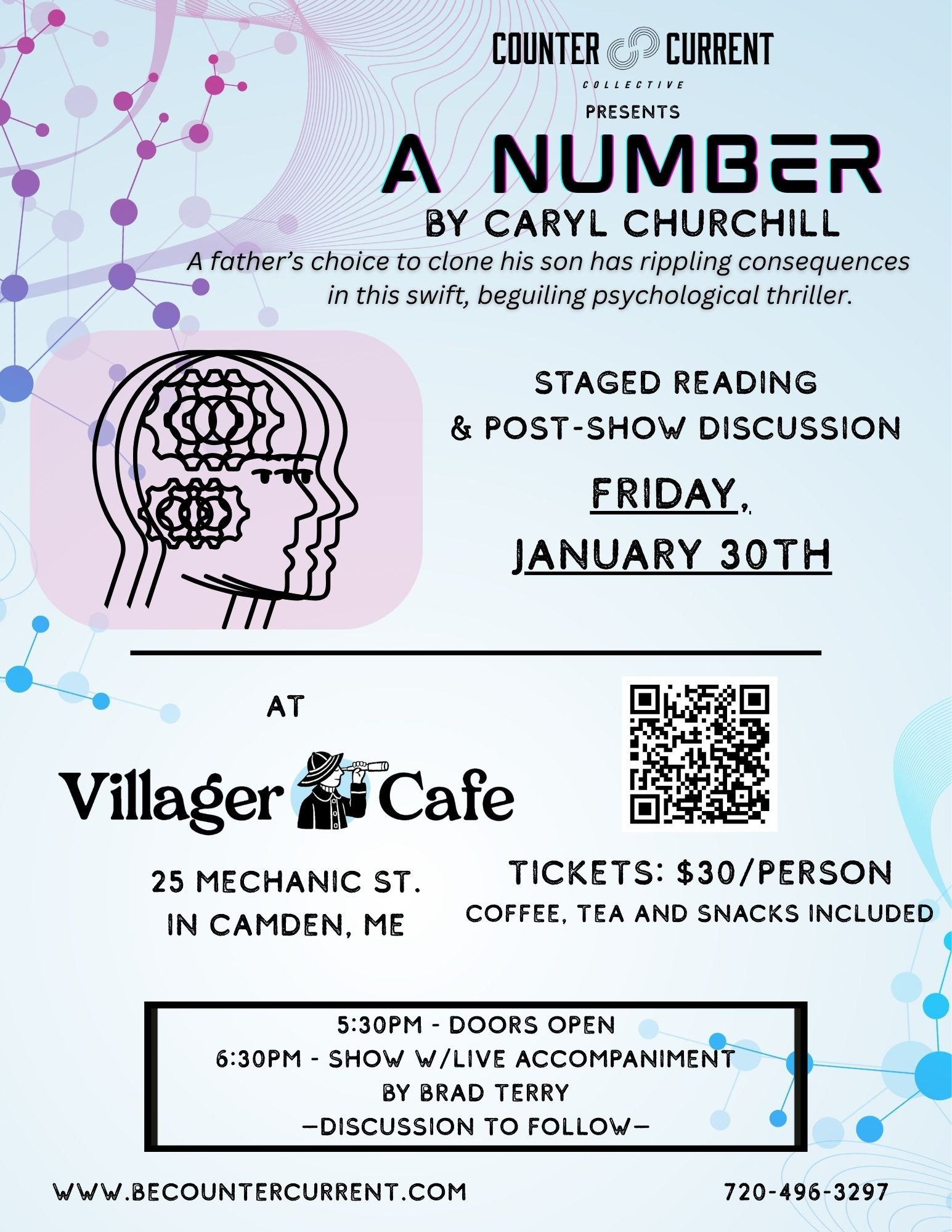Countercurrent Presents: "A Number" by Caryl Churchill