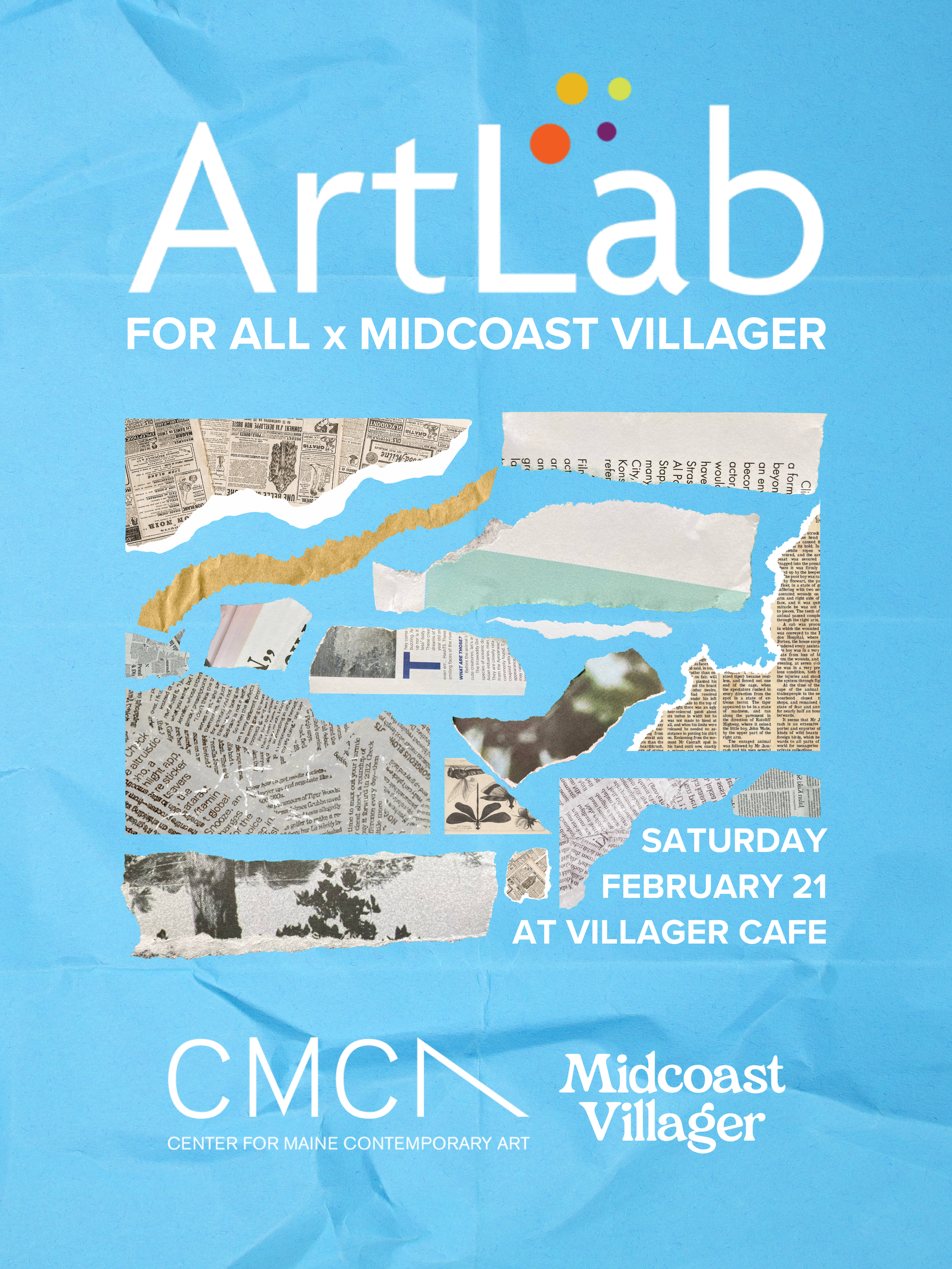 ArtLab for All x Midcoast Villager