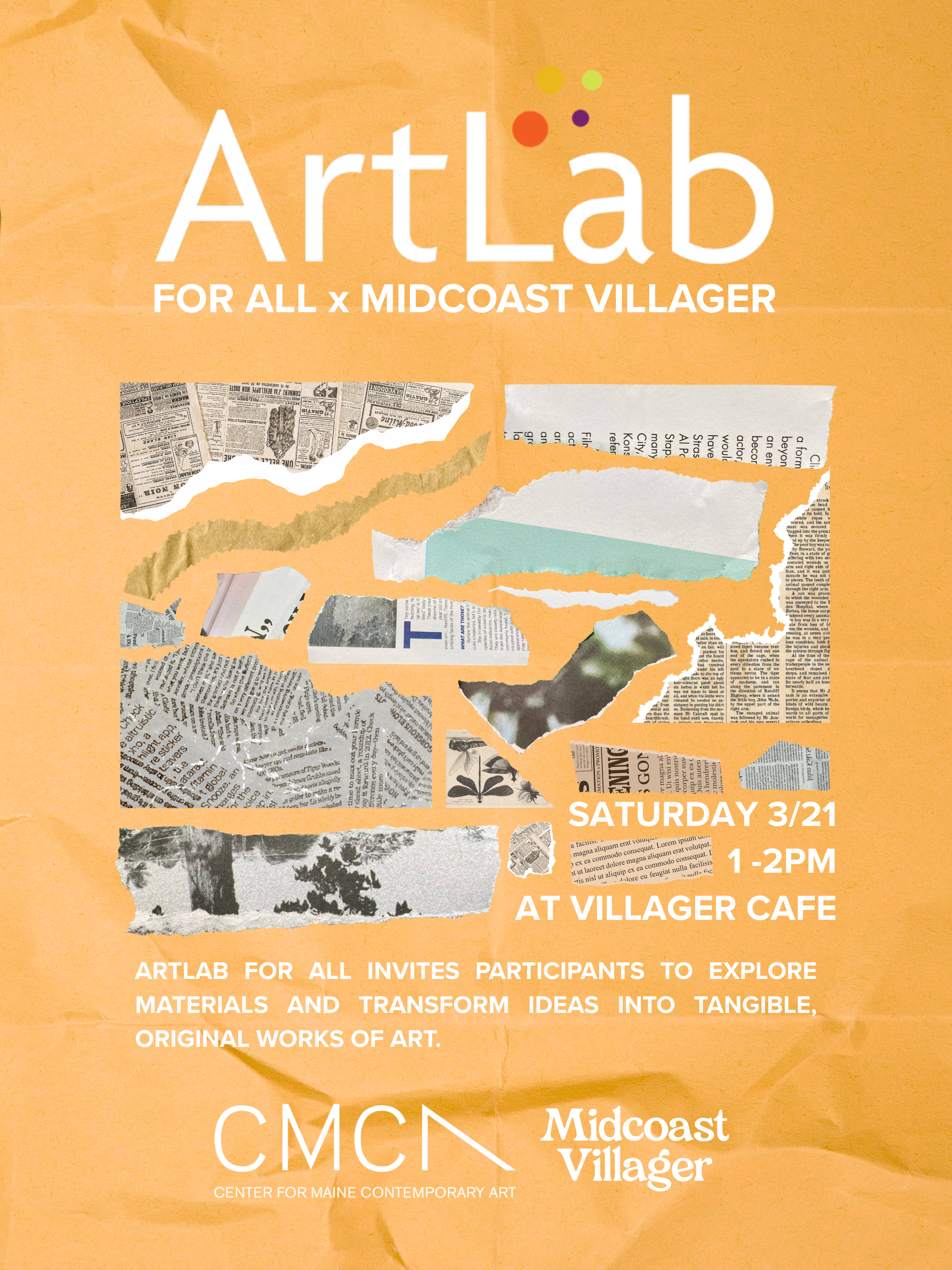 ArtLab for All x Midcoast Villager