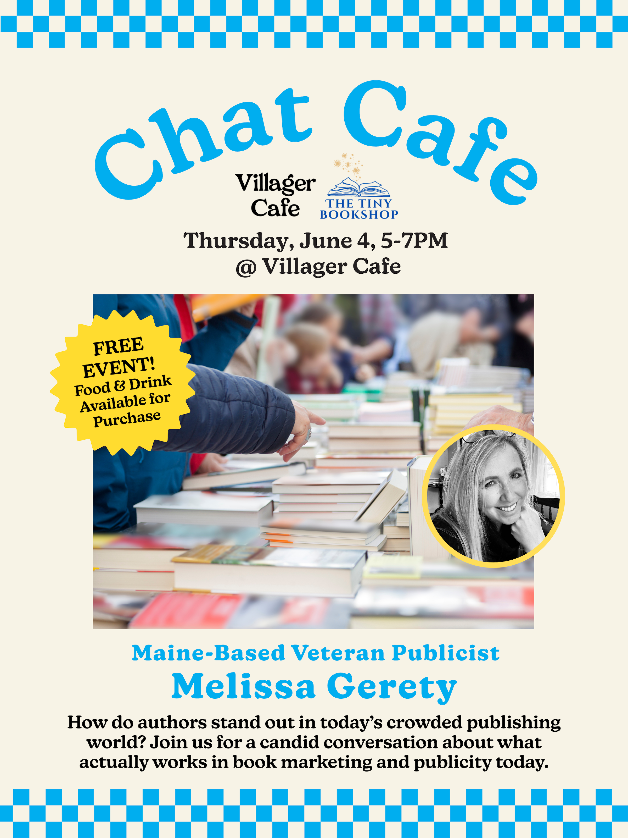 Chat Cafe with Melissa Gerety 
