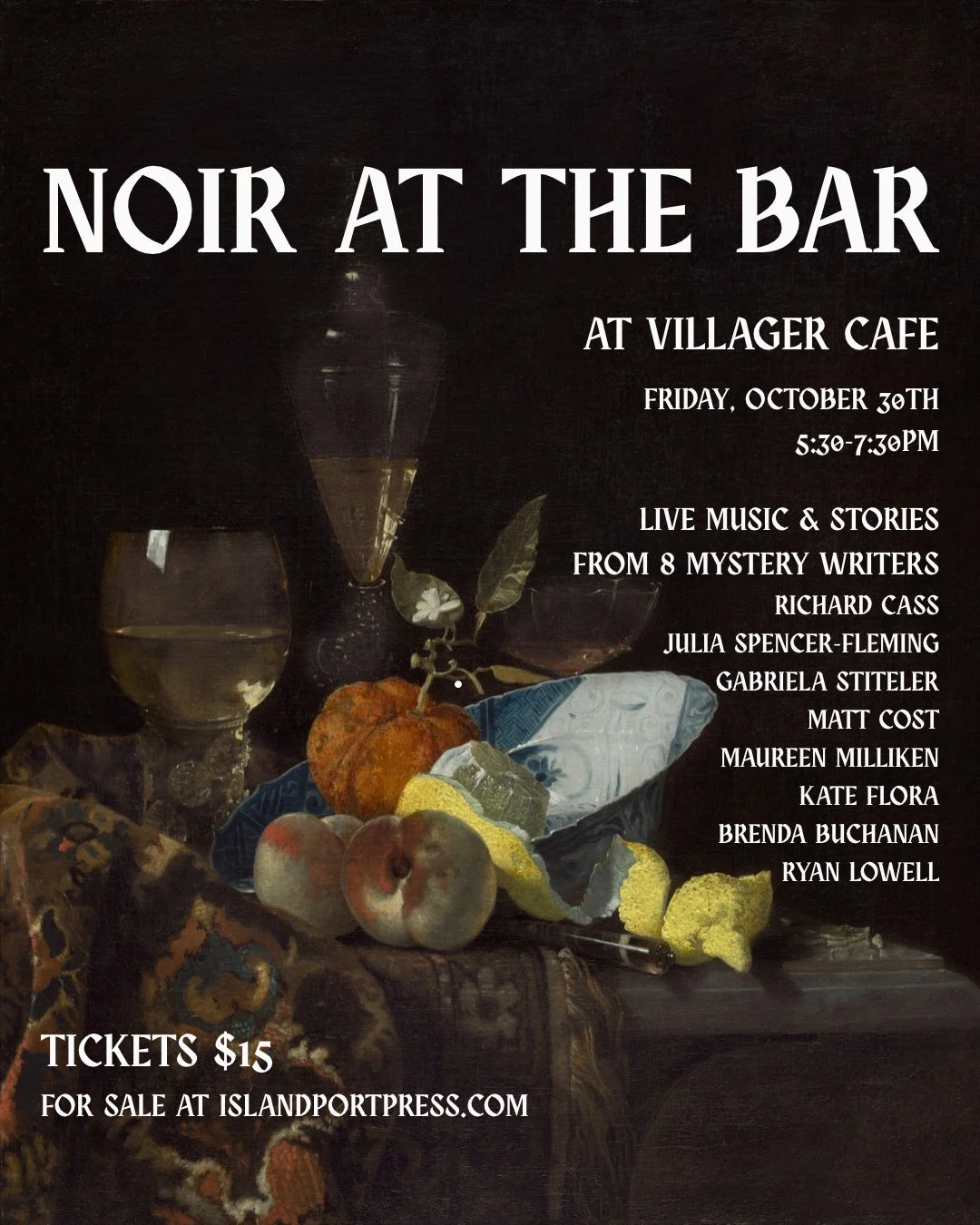 Noir at the Bar with Islandport Press