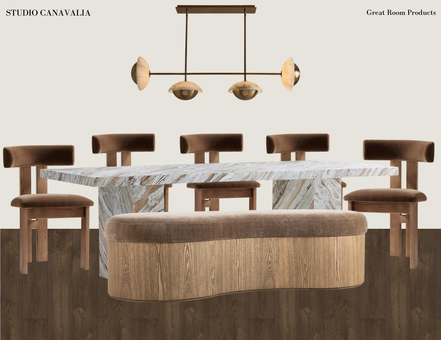 South Beach Dining Room Interior Design