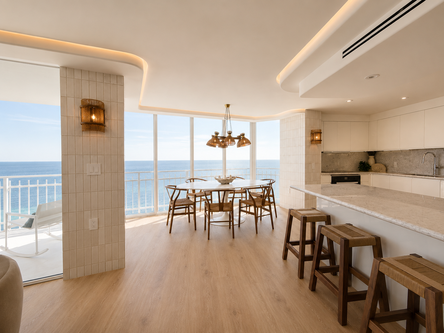 Interior Design Key Biscayne Kitchen Remodel
 Sophisticated Condo Gut Reno