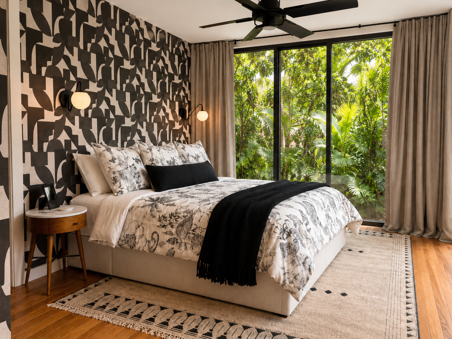 Coconut grove interior designer luxury bedroom remodel