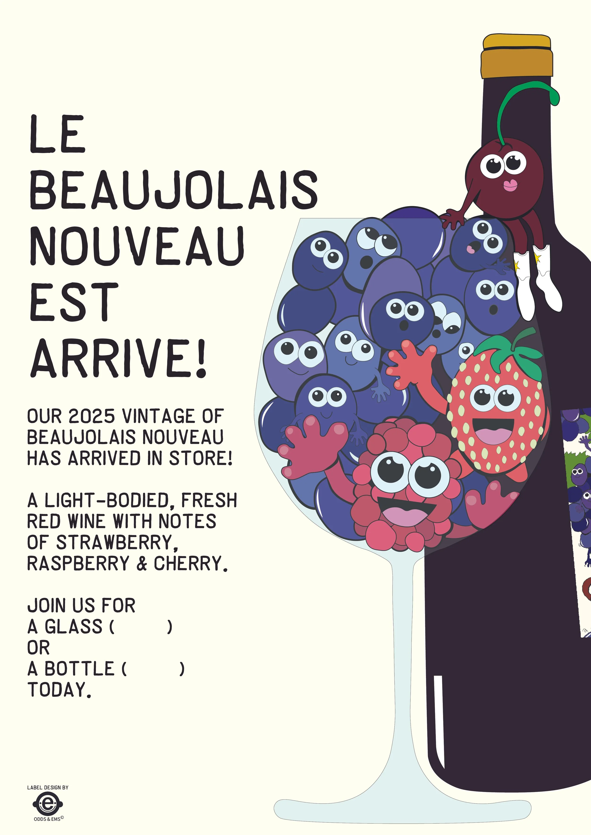 Le Beaujolais Nouveau este Arrived Posterai.jpg