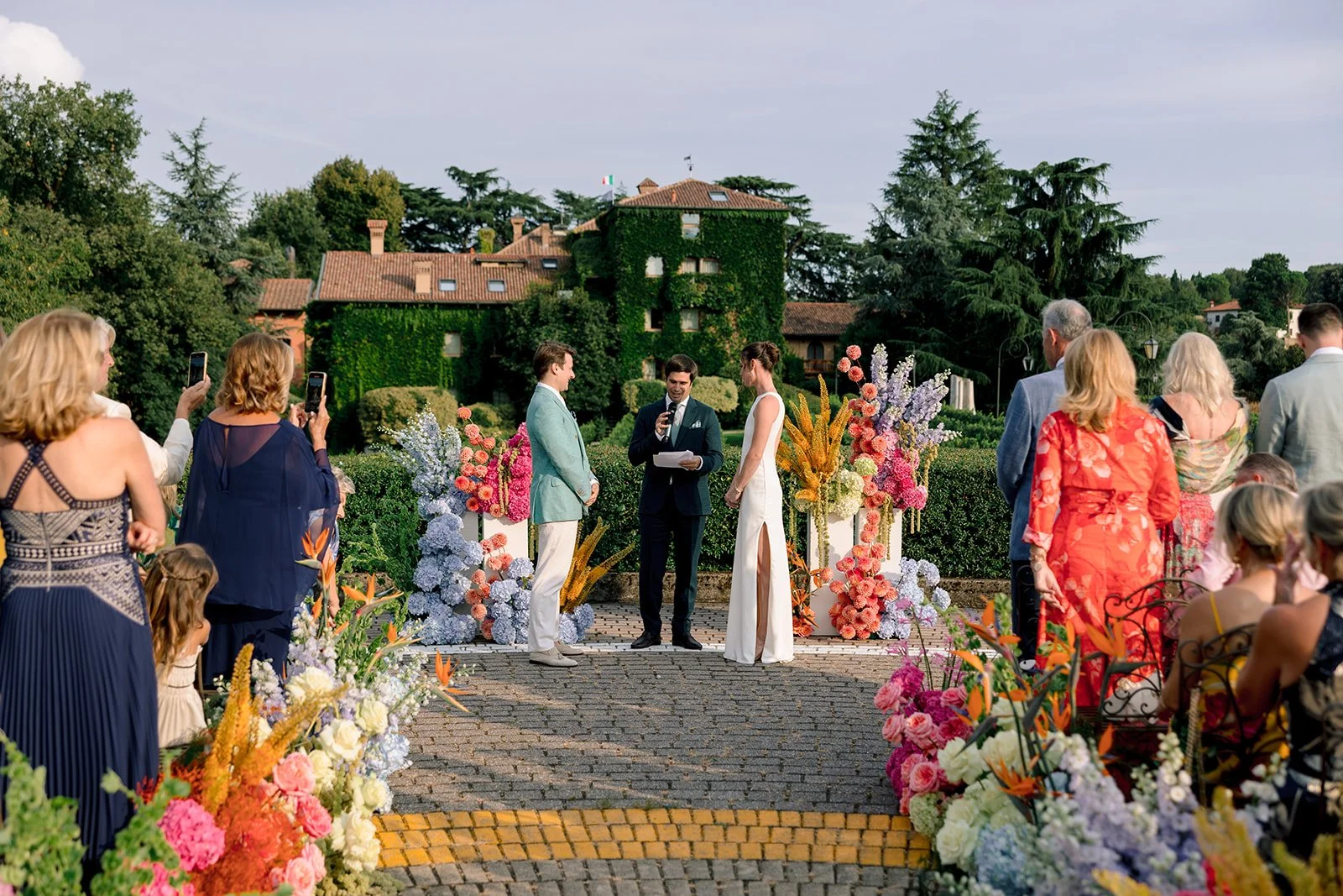 Wedding on Lake Iseo at Albereta Château Relais