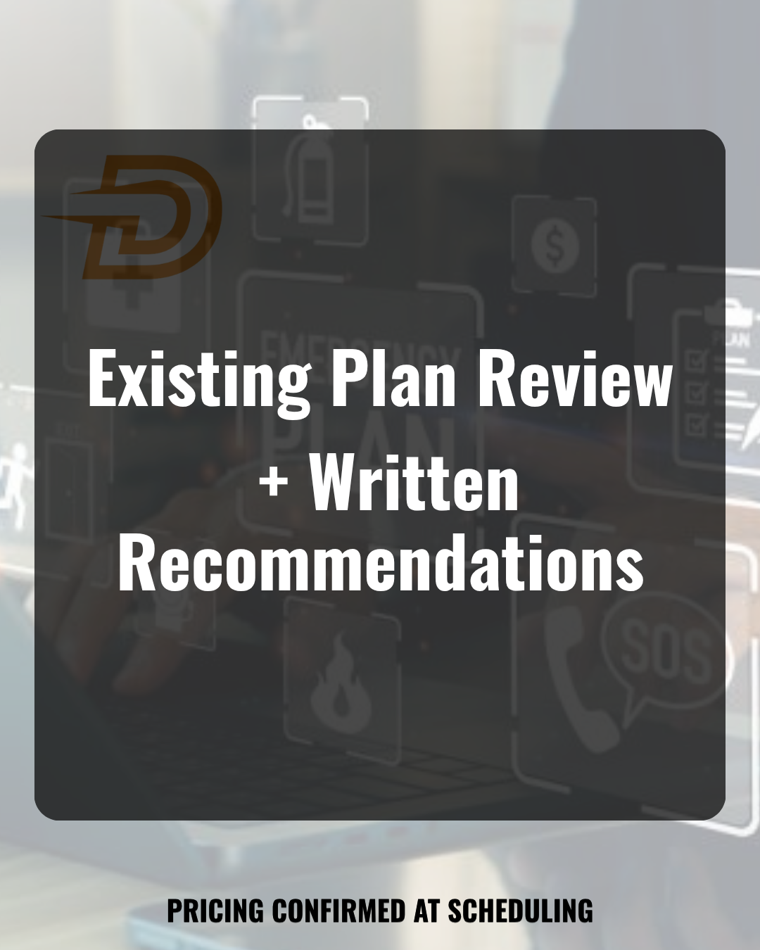 Existing Plan Review + Written Recommendations