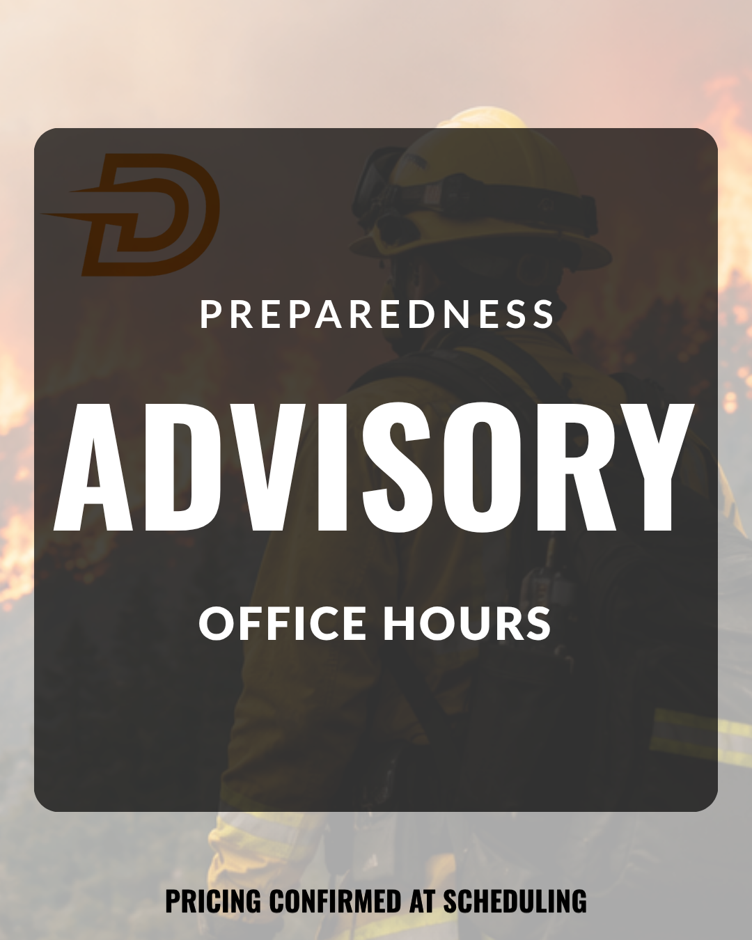 Preparedness Advisory Office Hours