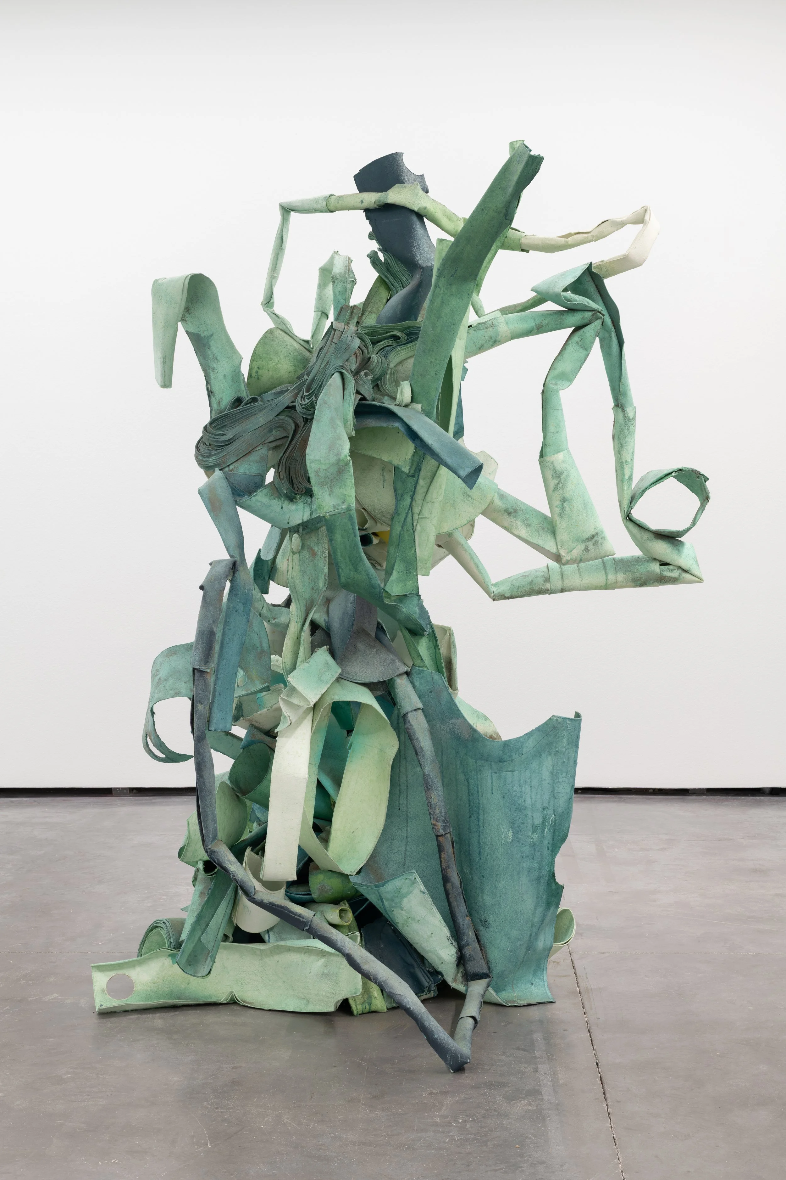   Untitled , 2026  Mixed media on paper  209 × 138 × 153 cm  Photograph by TSPT   