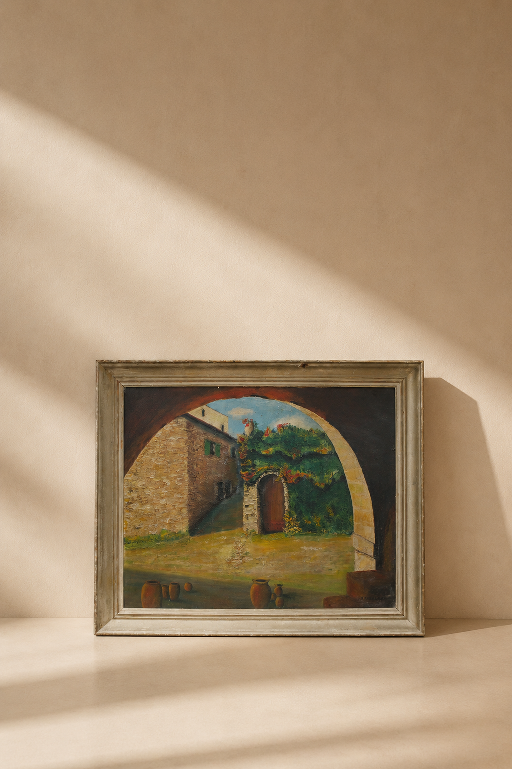 Vintage still life - Mediterranean scene