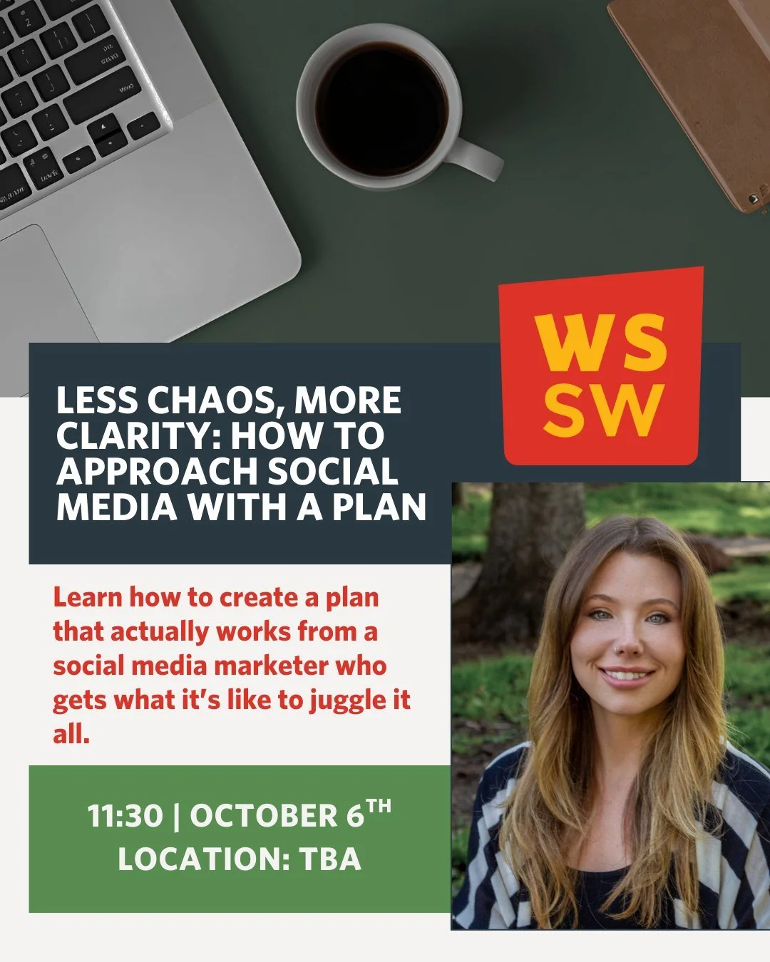BIG news: I get to be part of West Slope Startup Week 2025 here in Durango!

I&rsquo;ll be leading a session called &ldquo;Less Chaos, More Clarity: How to Approach Social Media with a Plan&rdquo; on Monday, October 6th at 11:30 AM.

If social media 