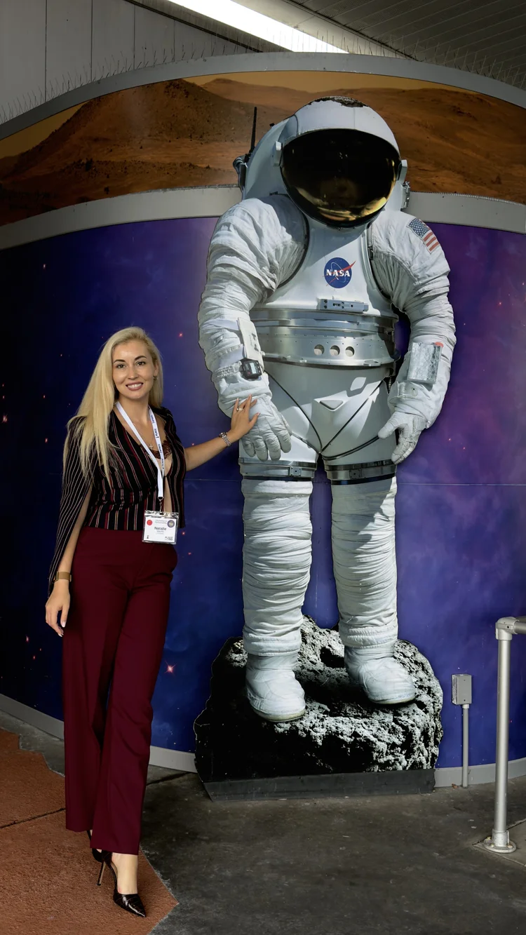 Natalie Vaulin at FLSCC Countdown 2 Sustainability, Kennedy Space Center