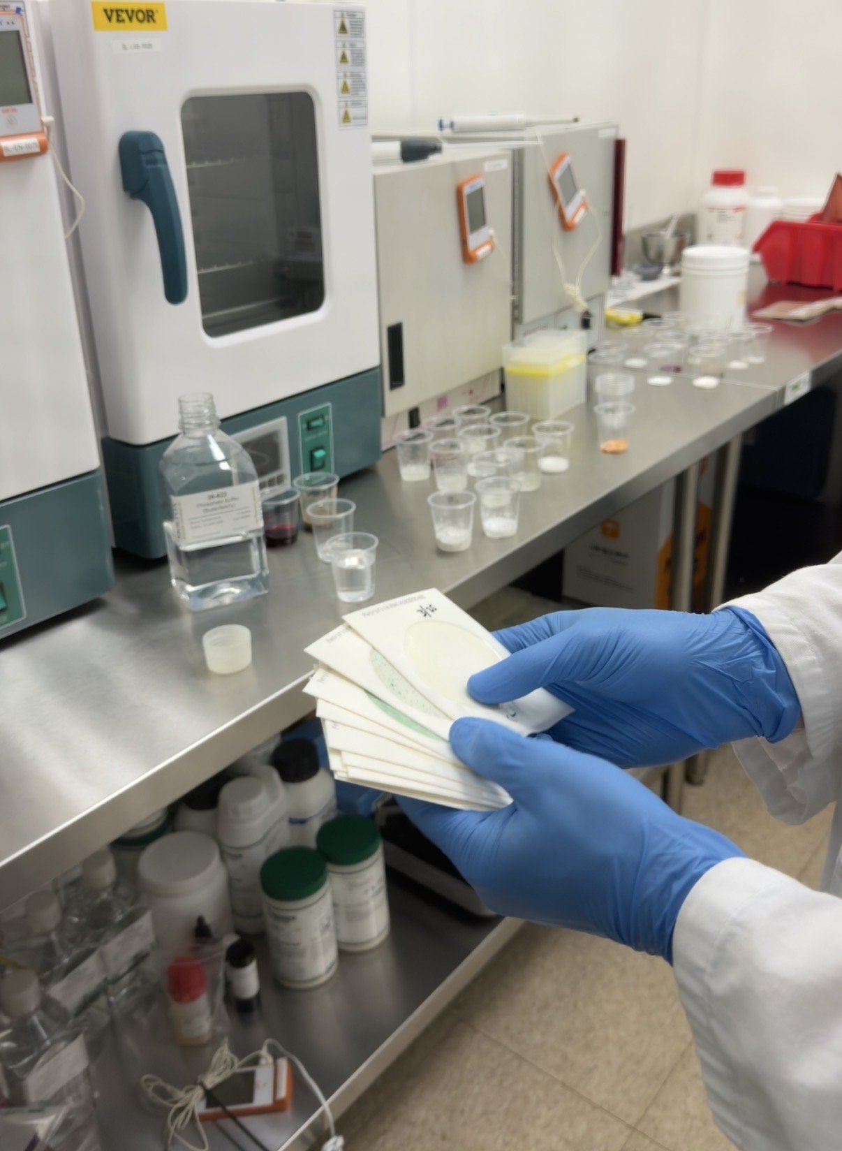 Quality testing at the Vaulabs lab