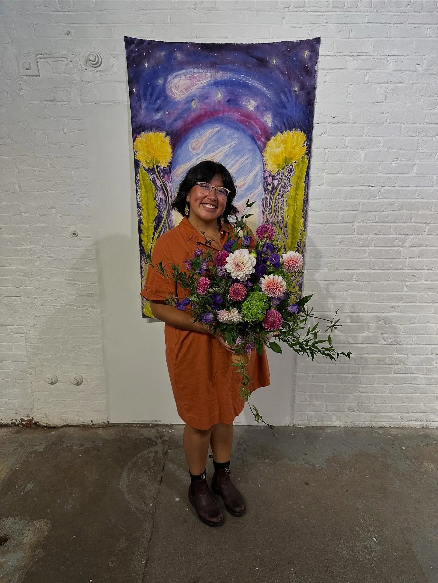 Thank you so much to everyone who came out for the opening of Memories to Give at @82parris_ 🌸 

Show is up until Oct 24th at 82 Parris Sat &amp; Suns 11-2, or by appt! Message me and we can set up a time!! 

❤️&zwj;🔥 THIS WEEK: I will be at 82 Par