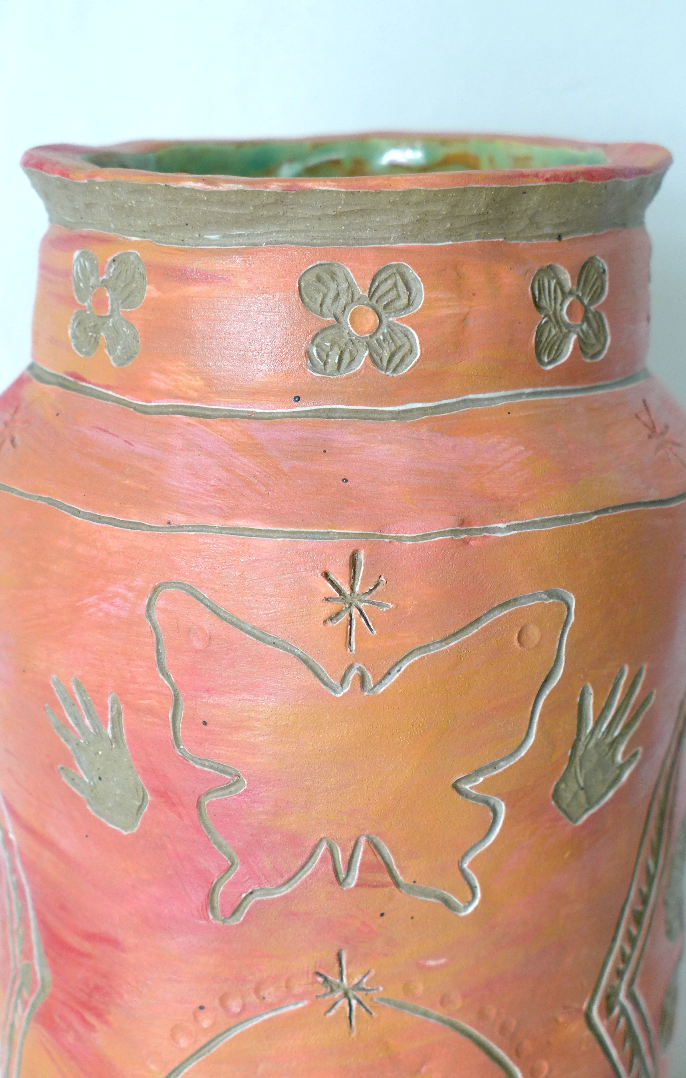 Vessel (Butterflies and handprints, altars and ancient flowers) 