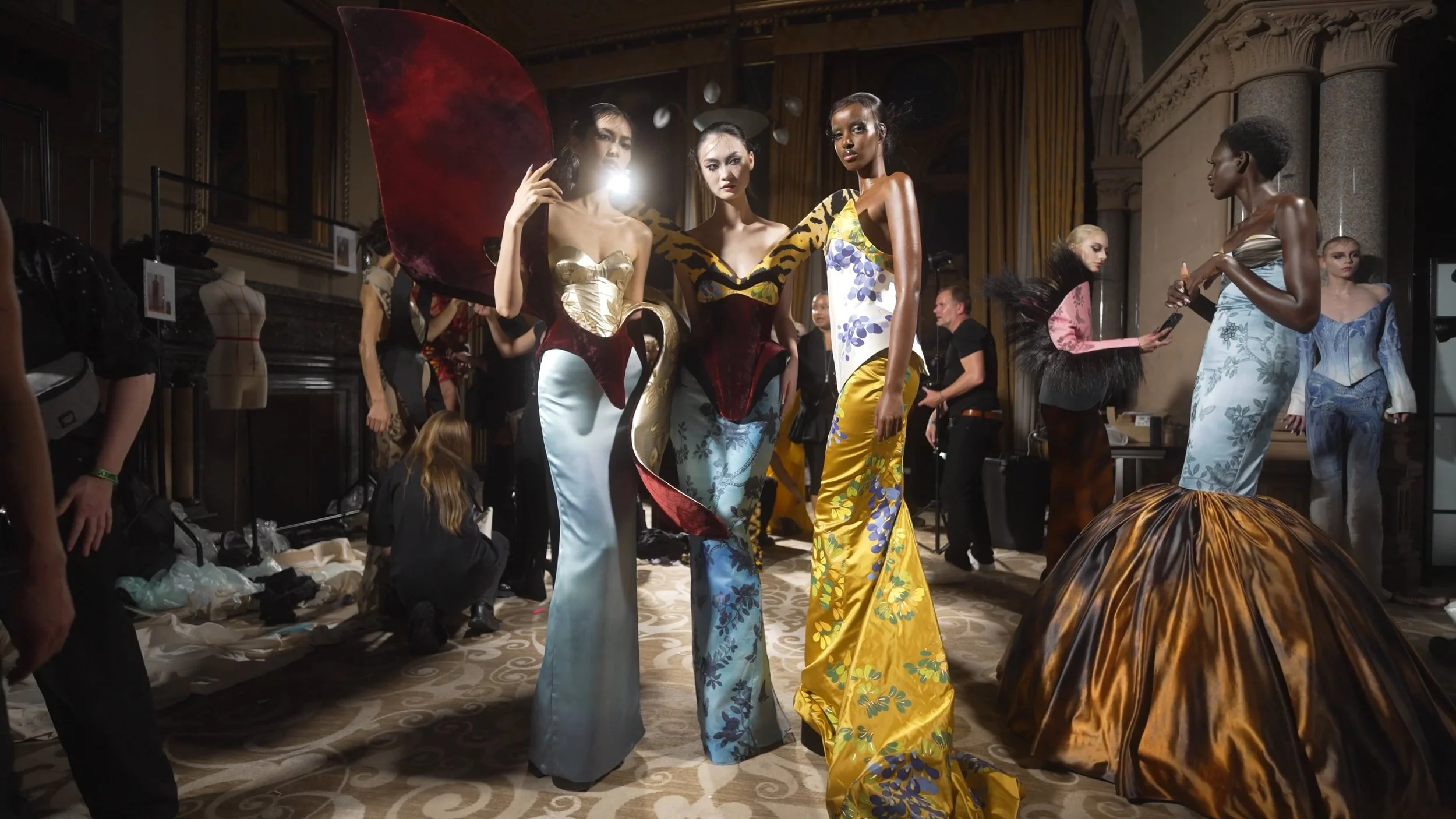 Harris Reed SS26 BTS