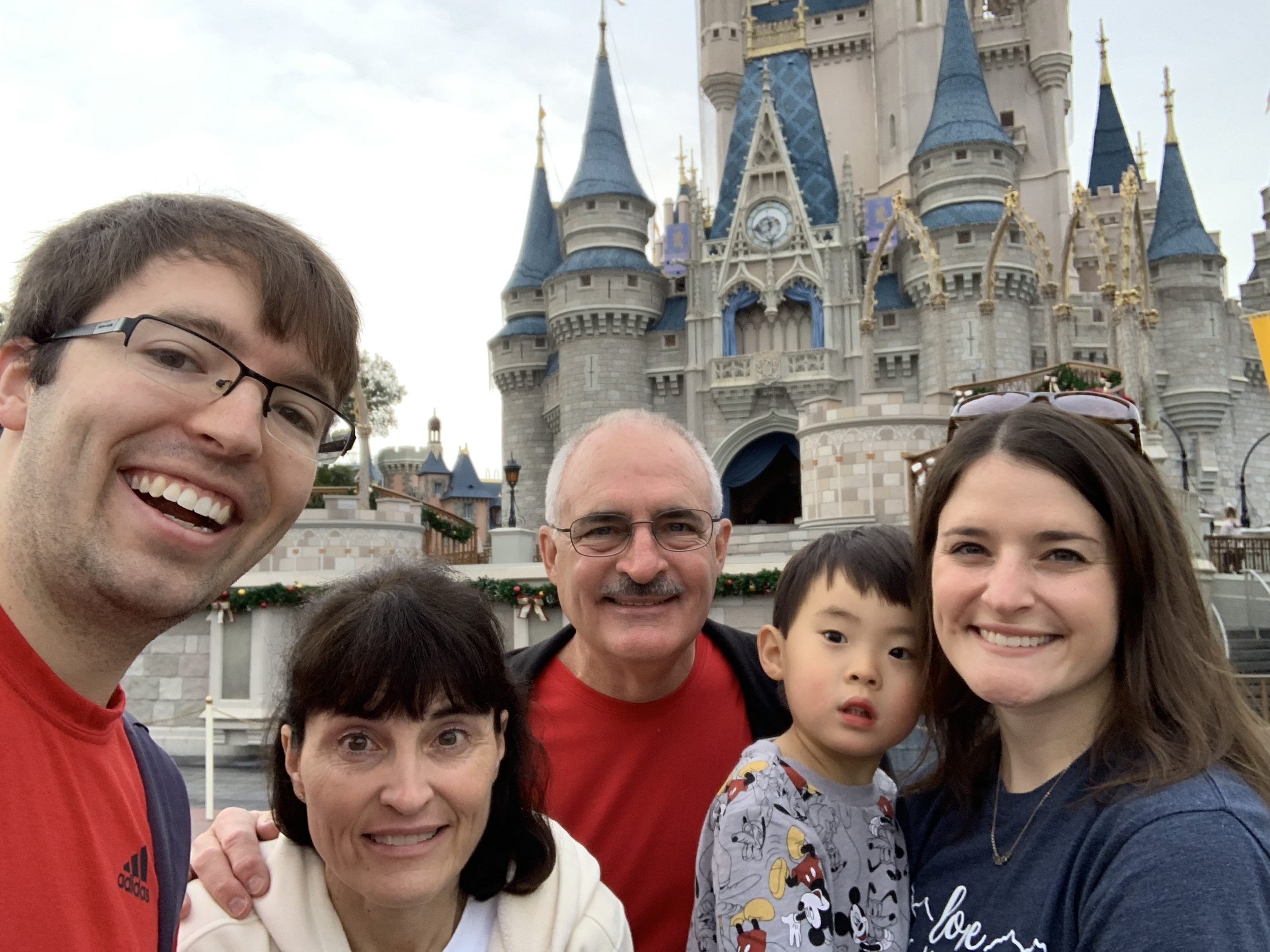 Giddy at Disney World!