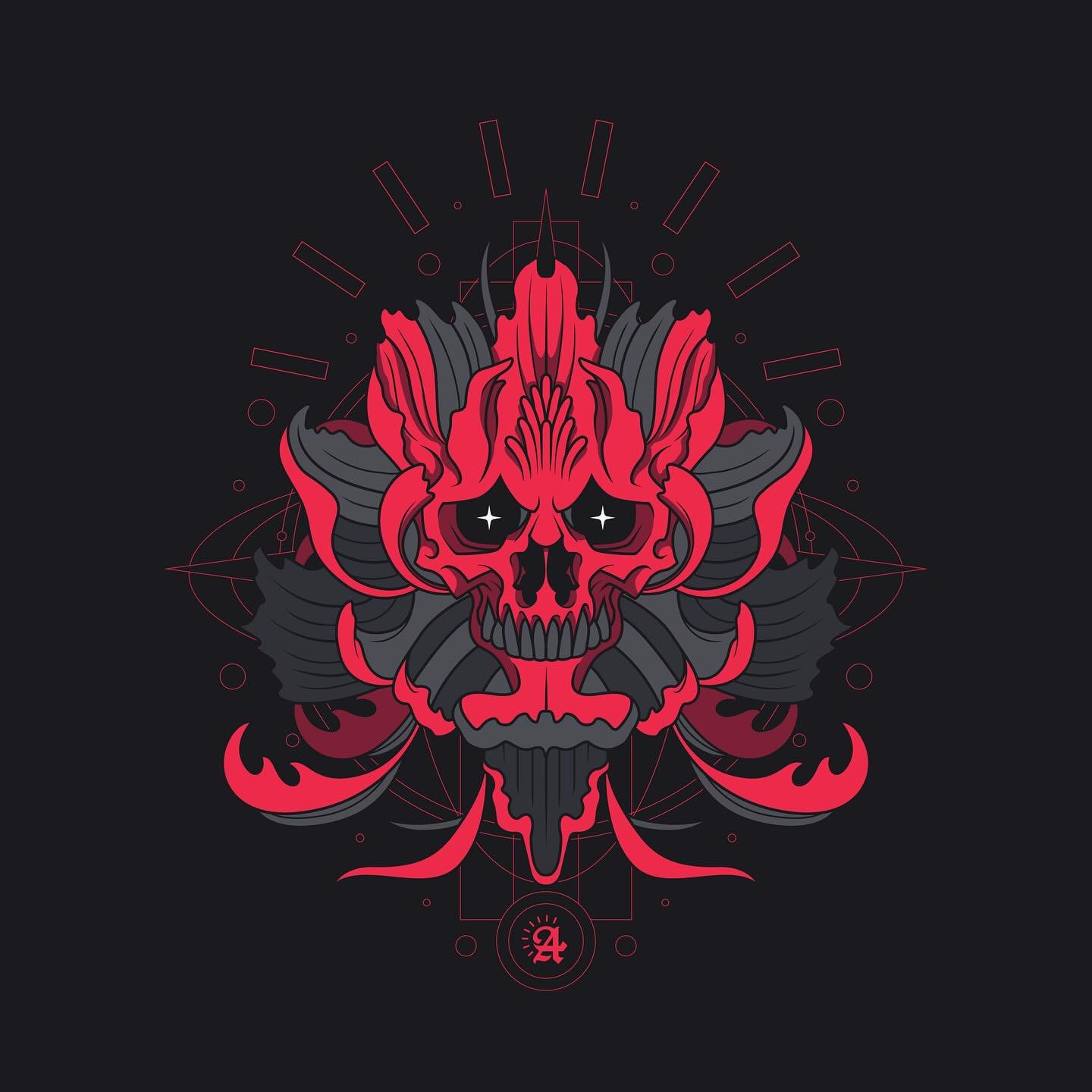 Doom &amp; Bloom 💀🌹

-

#art #illustration #vector #vectorart #adobeillustrator #adobe #adobecreativecloud #wacom #artwork #alextillbrook #skull #flower