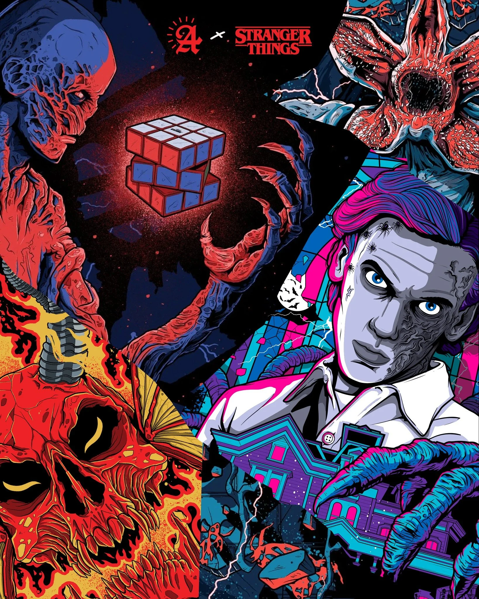 @strangerthingstv Series 5 drops today!

Here's a look at some of the work I've created for the show over the last few years!

-

#DigitalIllustration #adobeillustrator #wacomartist #Illustration #IllustrationArtists #adobe #ArtistOnInstagram #hellfi