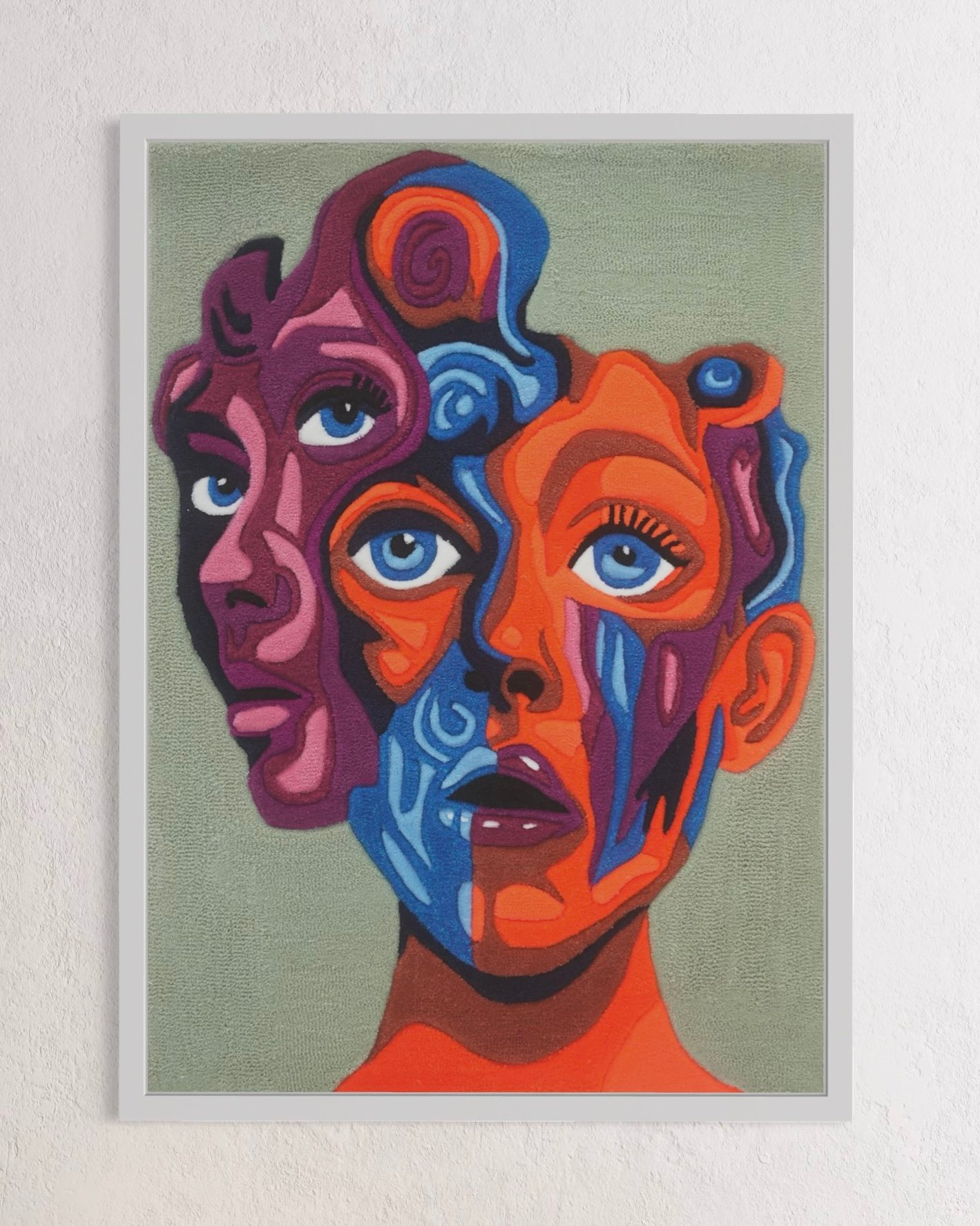 Me, Myself & Eye 50" x 42" 2024