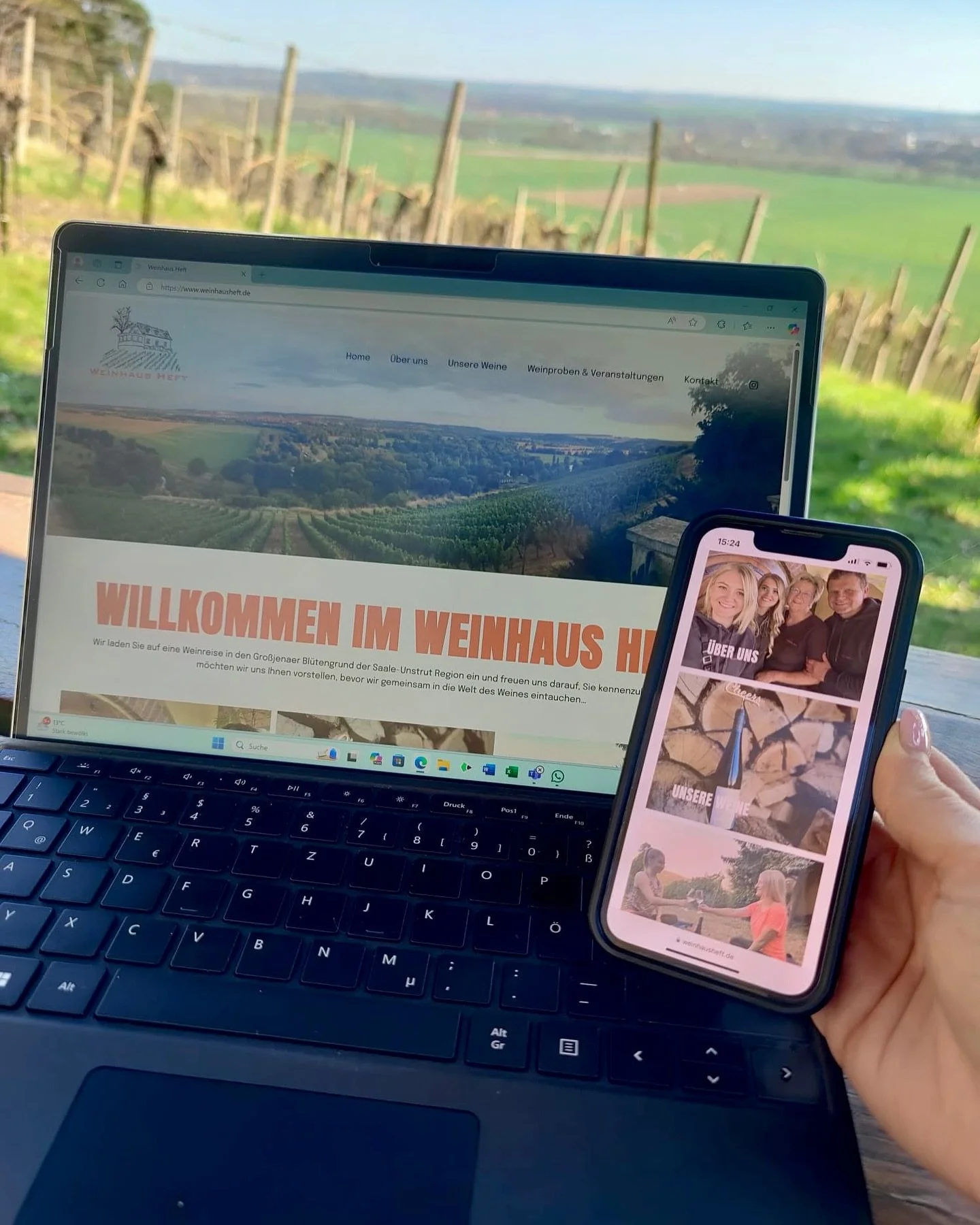 In den letzten Wochen haben wir unsere Webseite f&uuml;r euch erneuert. Und nun ist sie online 🙌🏻😍

Wie gef&auml;llt sie euch? ☺️ Wir sind gespannt auf euer Feedback! 

#neuewebseite #saaleunstrut #weinhausheft 
www.weinhausheft.de