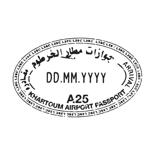 Close-up of an oval label with Arabic text and an English date code, including a production or expiration date format and a barcode.