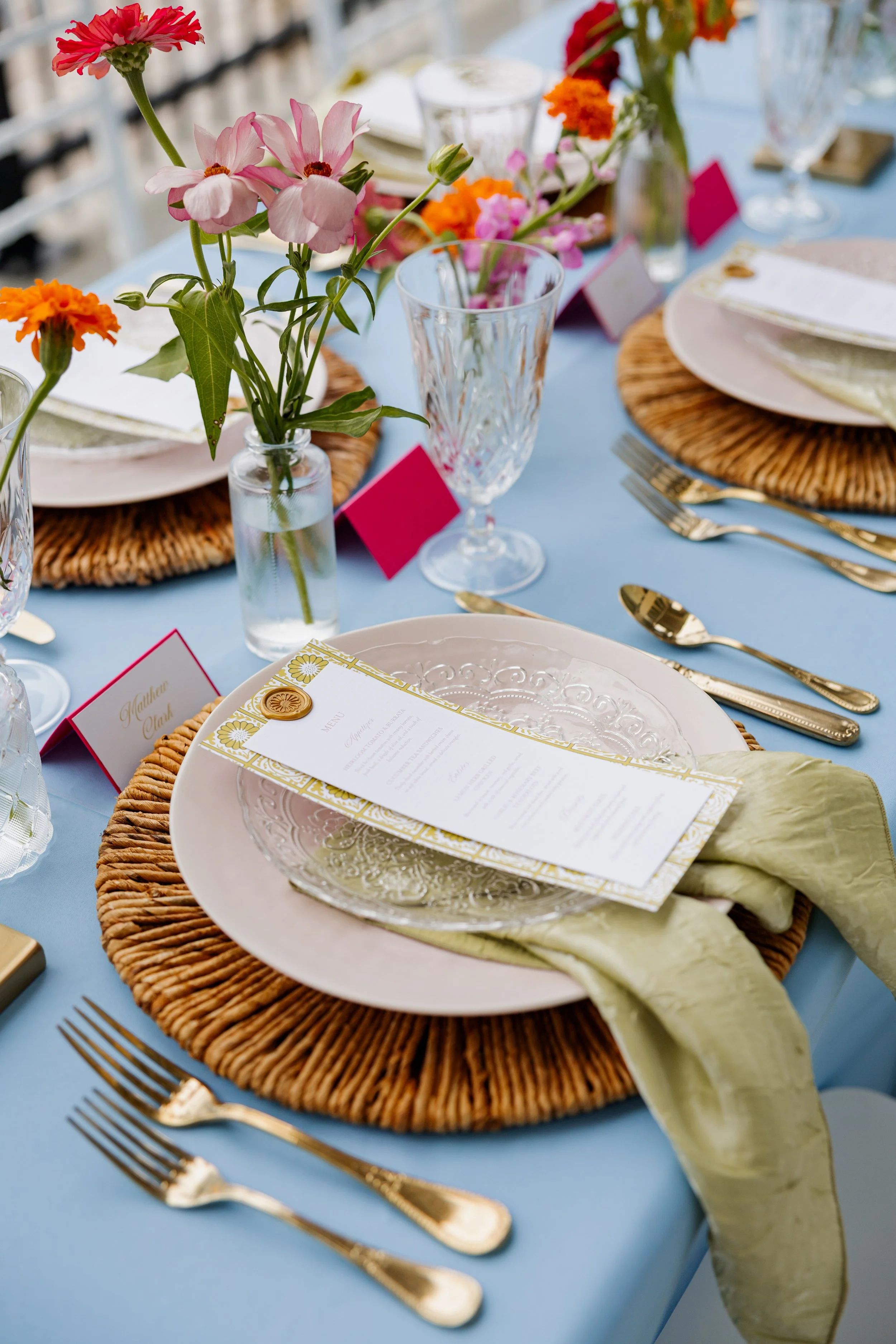 Rentals: Party Pro
Design: Jessica B Weddings 
Stationary: Kate Ann Studio