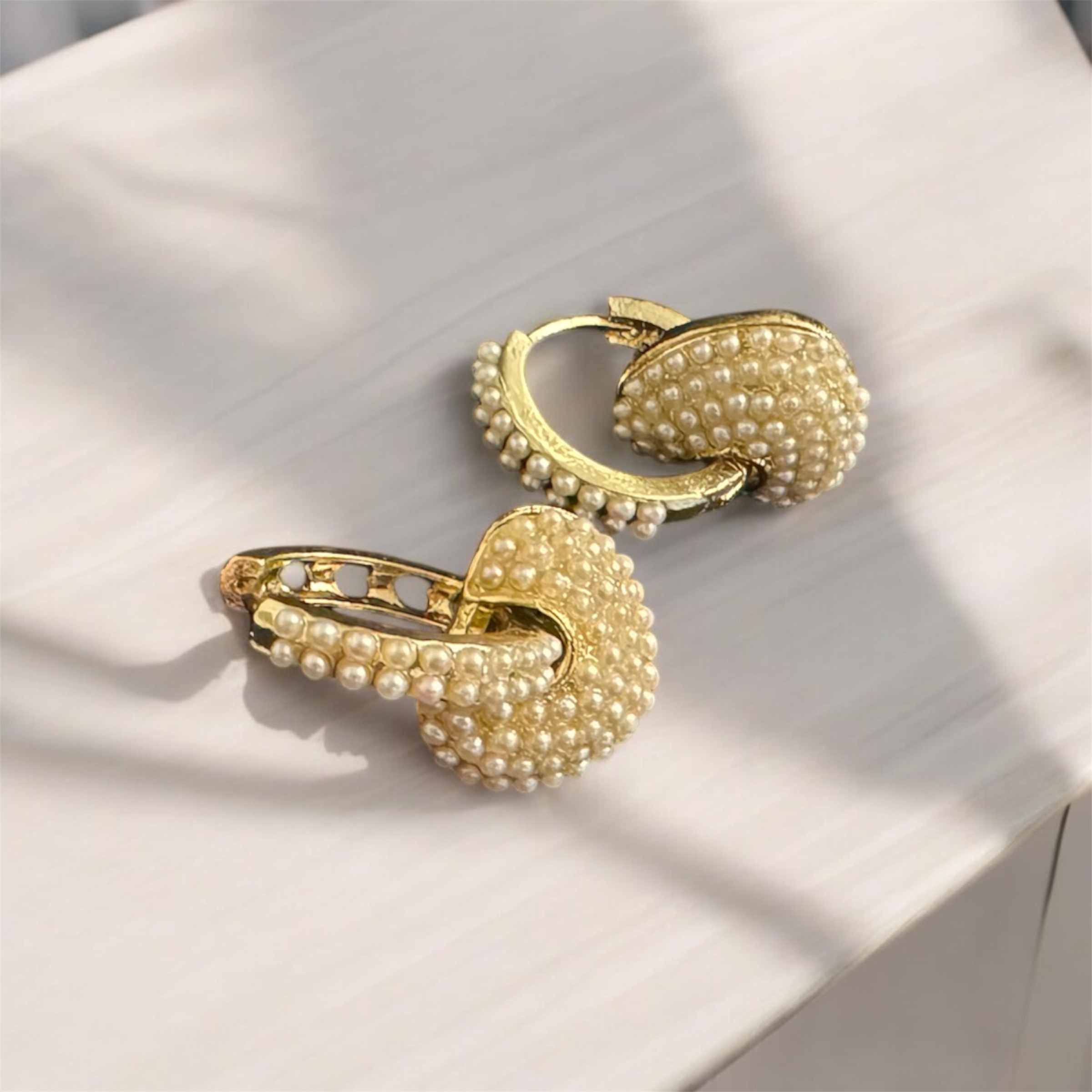 Pearl of the Heart-Earrings