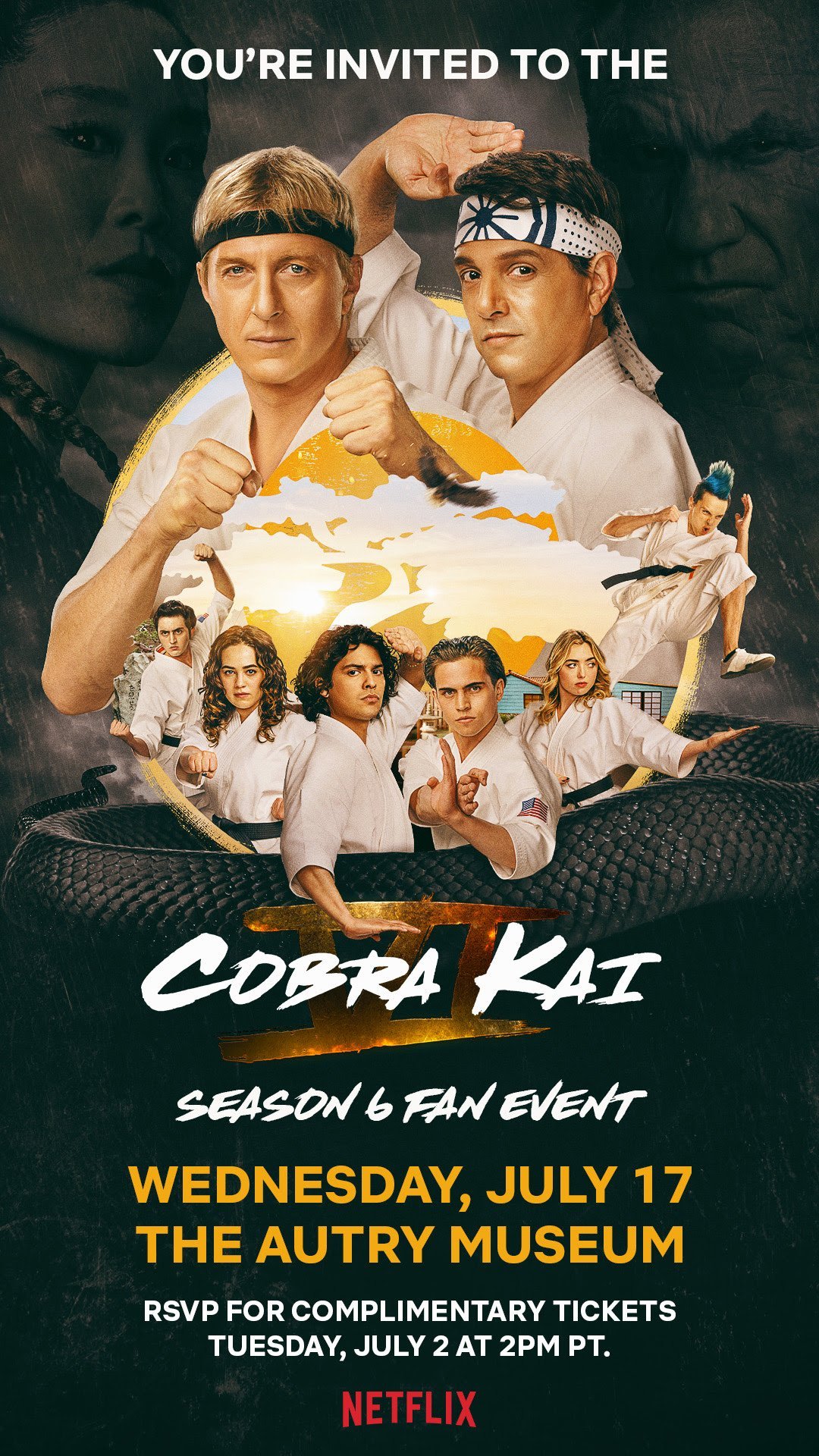 Cobra Kai Fan Event
