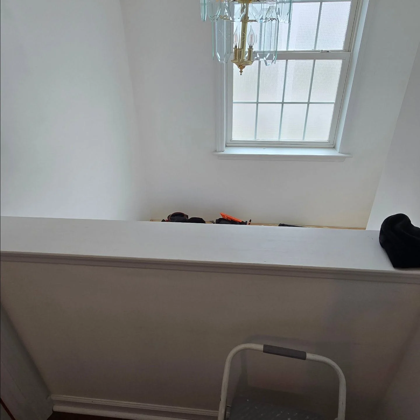 The customer wanted us to close off their foyer opening to provide a little extra hallway space on the 2nd floor, and we did just that and turned out great! 

Just in time for the holidays!!🎄🎁🎆

#remodel #repairs #renovations #contractor #construc