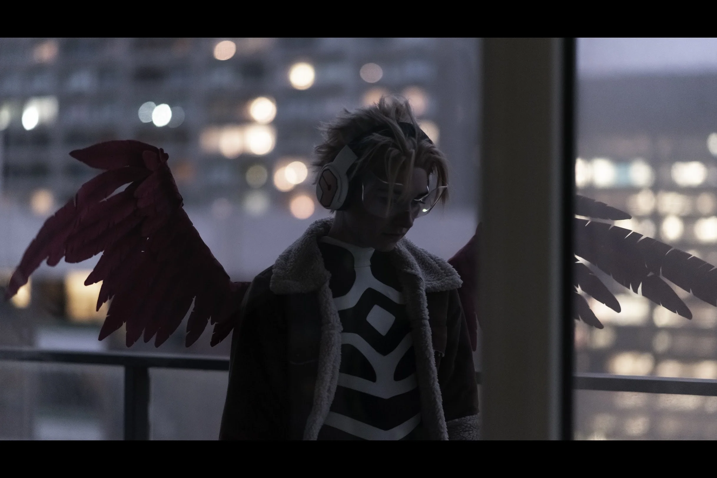 View of Hawks from inside the condo.