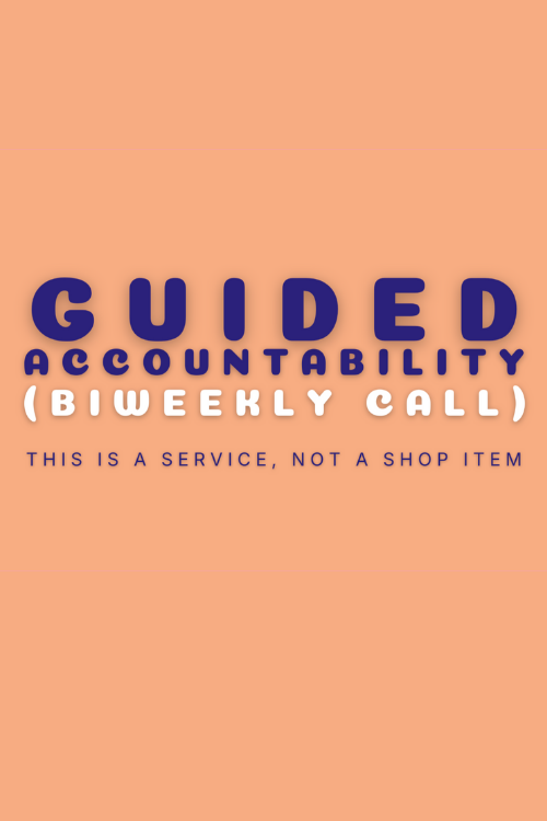 Guided Accountability (Biweekly Call)