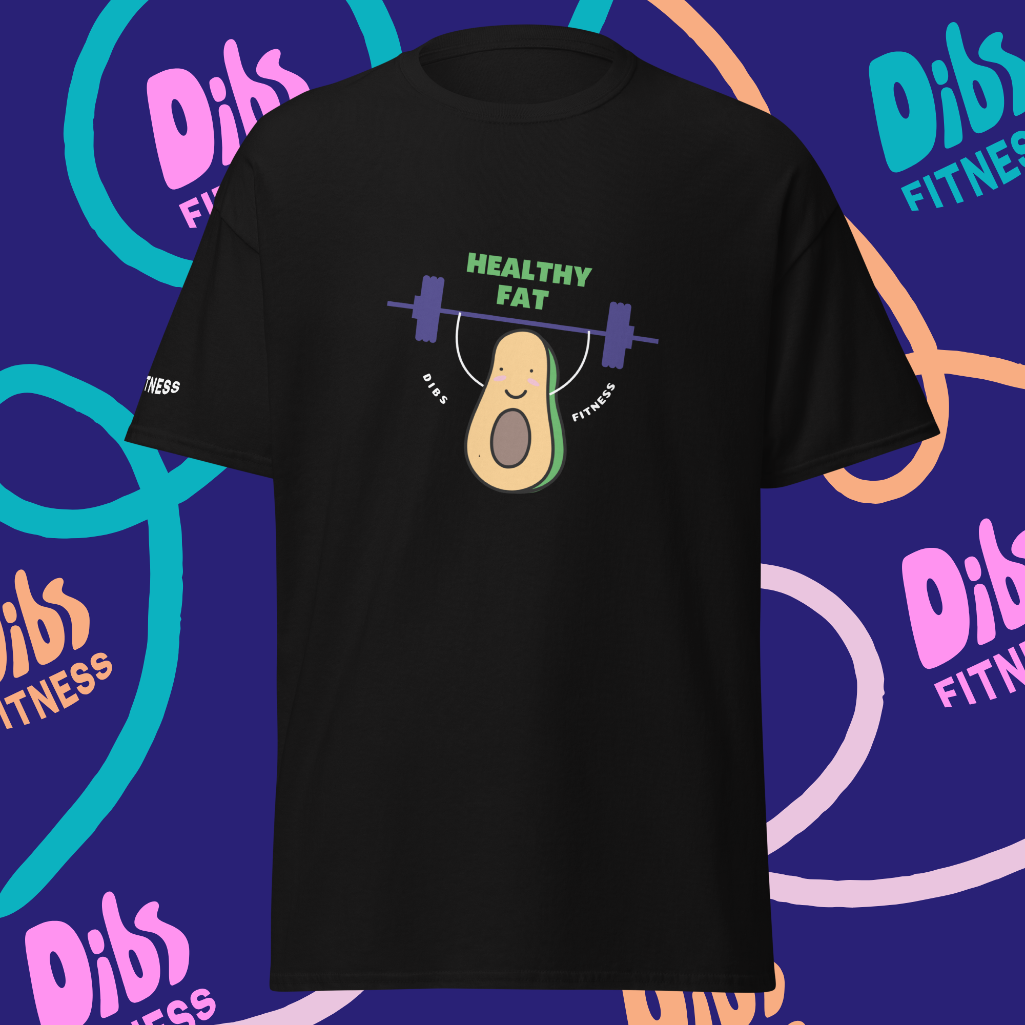 Healthy_Fat_Black_Tshirt_ Front.png
