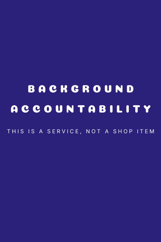 Background Accountability