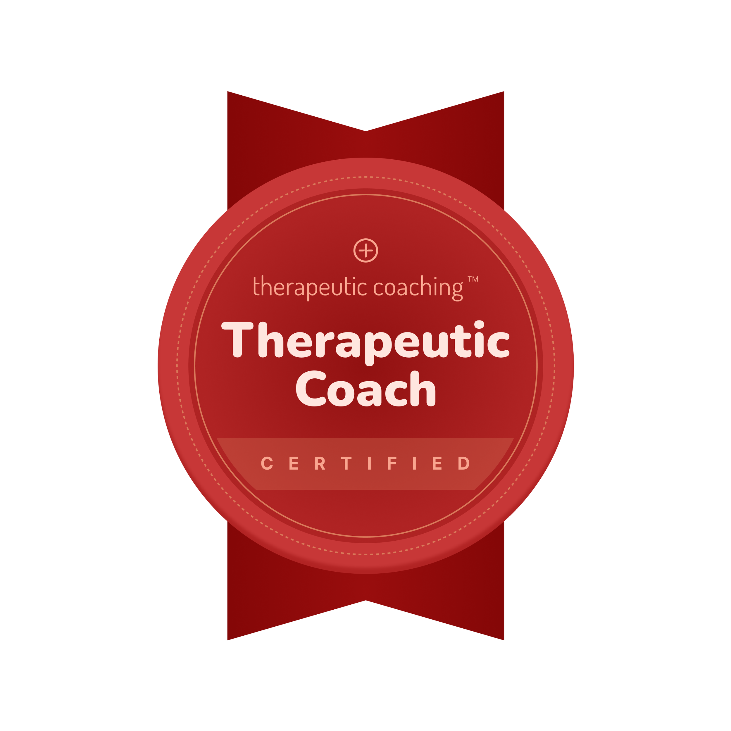 Certified Therapeutic Coach™ badge — Journey Within Therapeutic Coaching