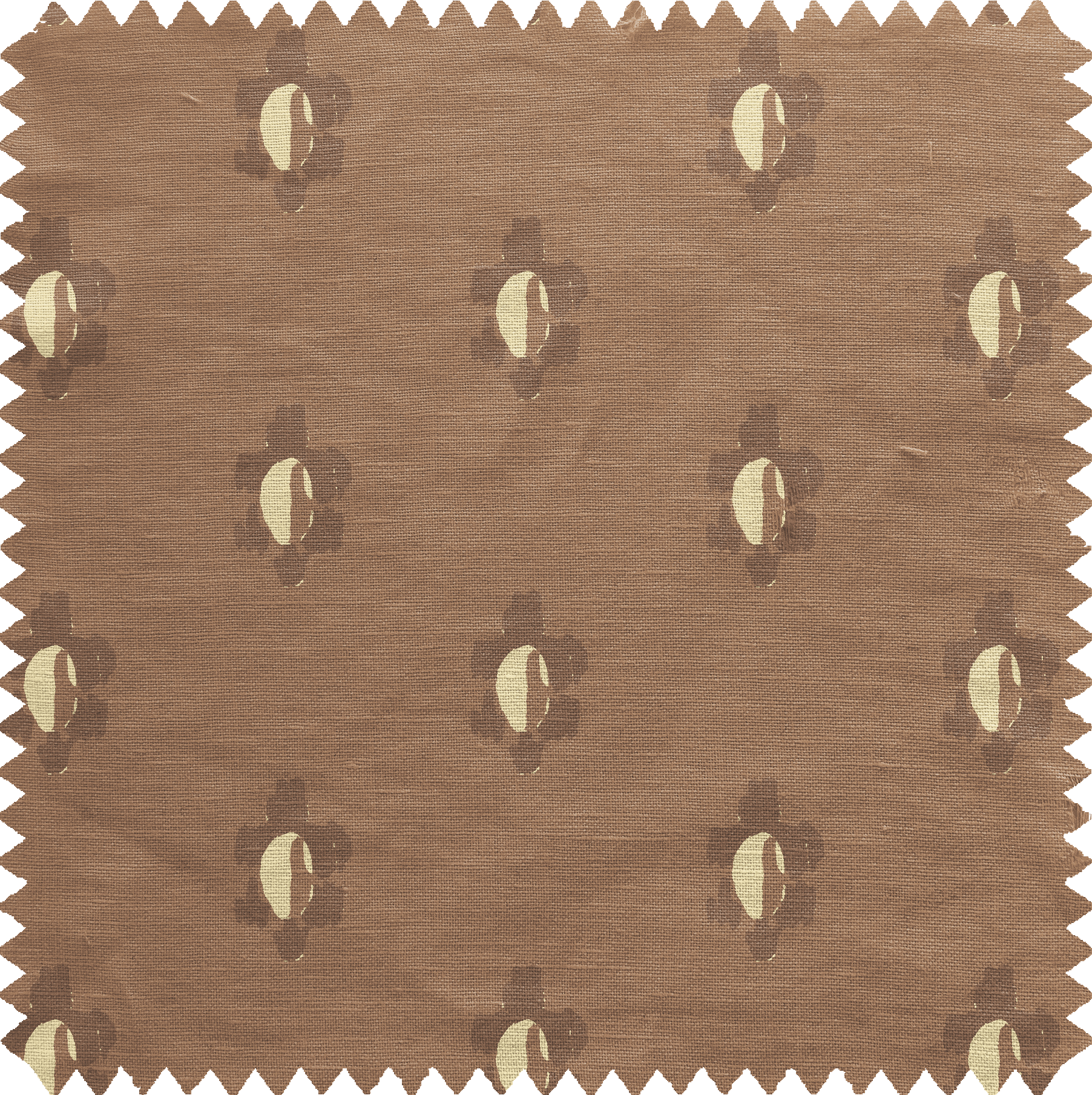 Cameo Fabric in Tobacco