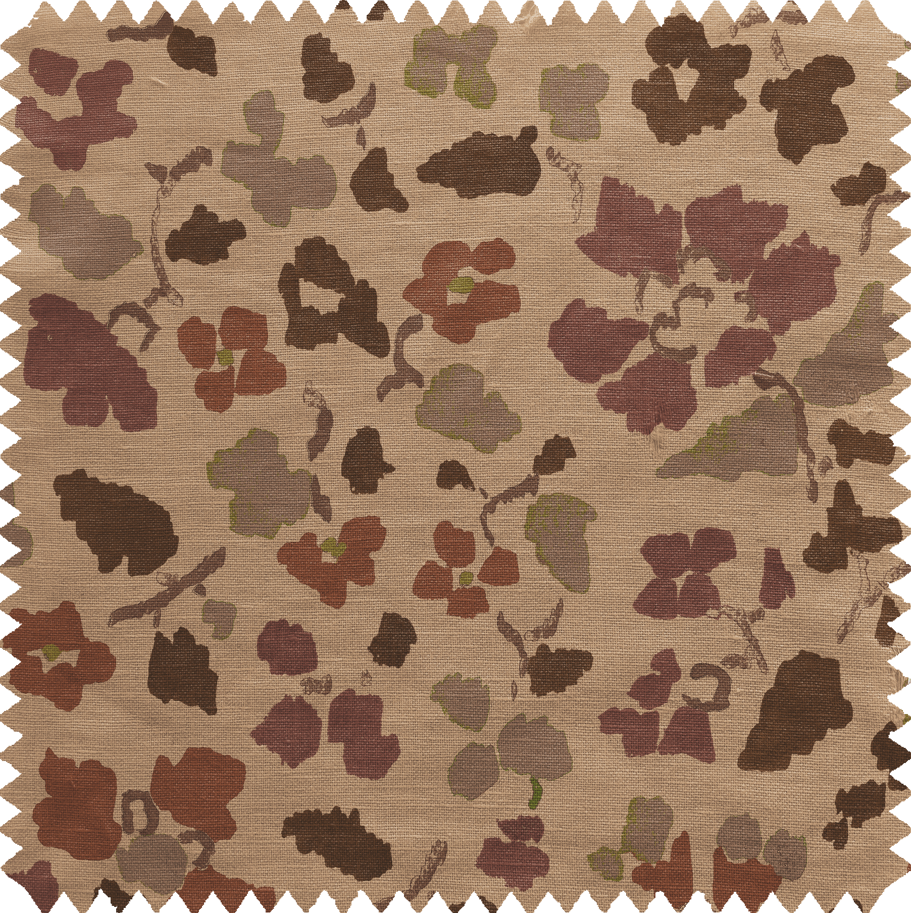 Darby Fabric in Rose