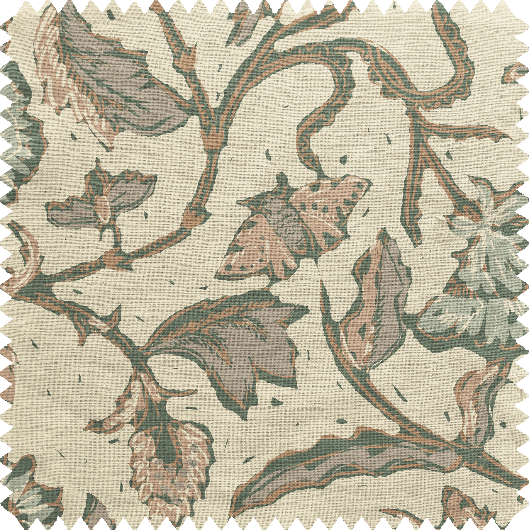 Bota Flower Fabric in Lilac
