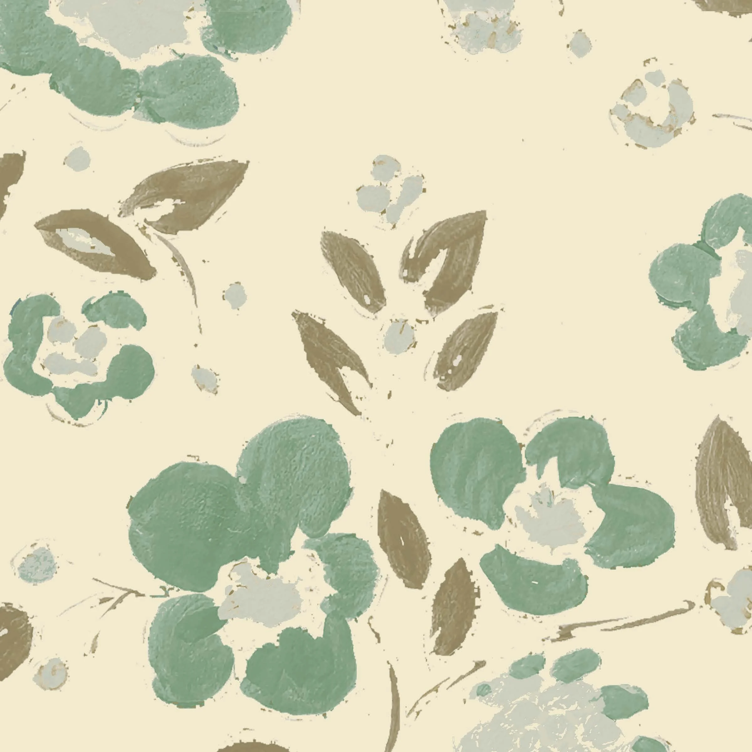 Shelby Wallpaper in Beryl