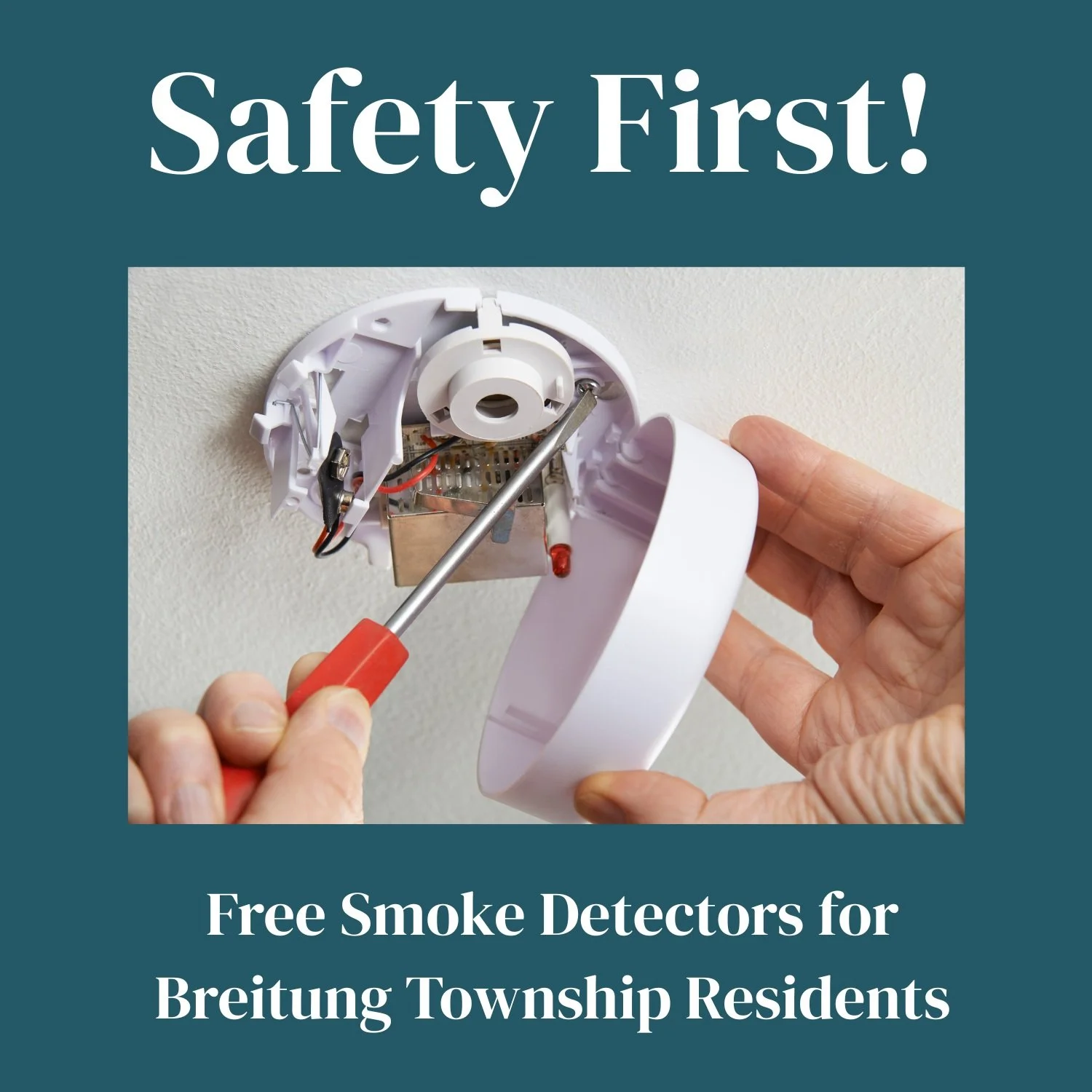 Free Smoke Detectors for Breitung Township Residents