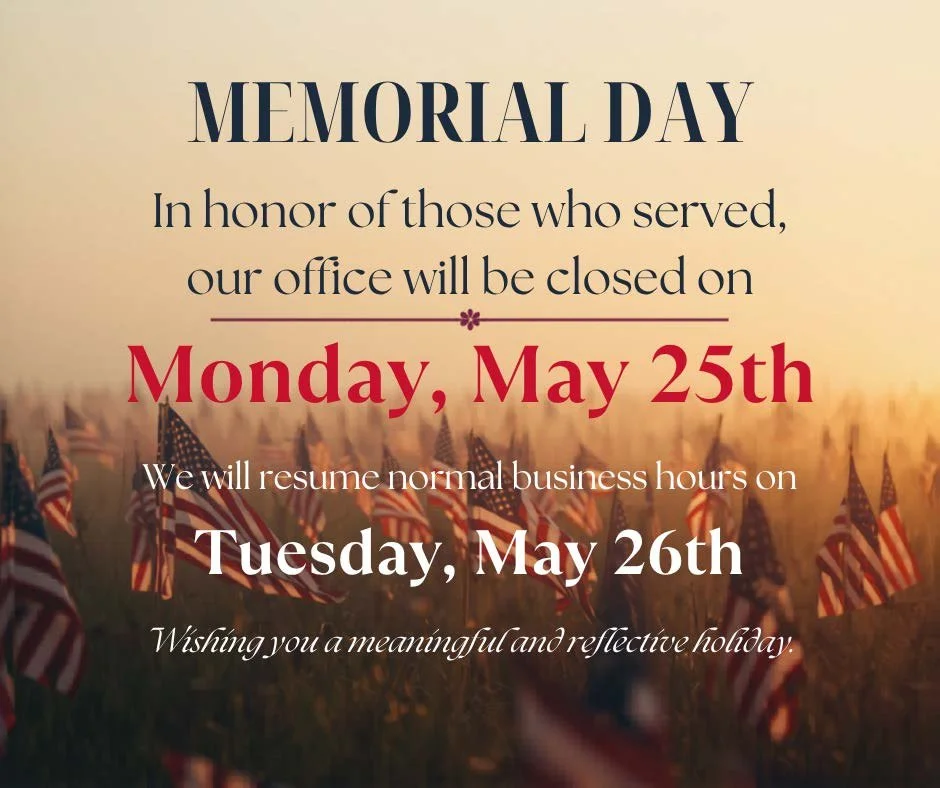 Memorial Day Closure: All Township Offices Will Be Closed