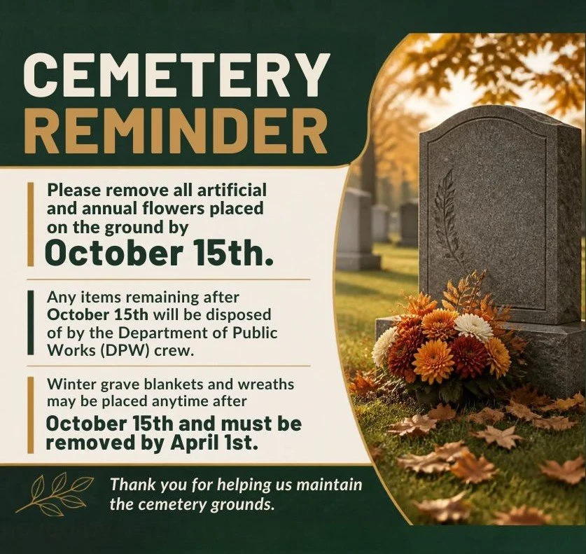 Quinnesec Cemetery Fall Clean-Up