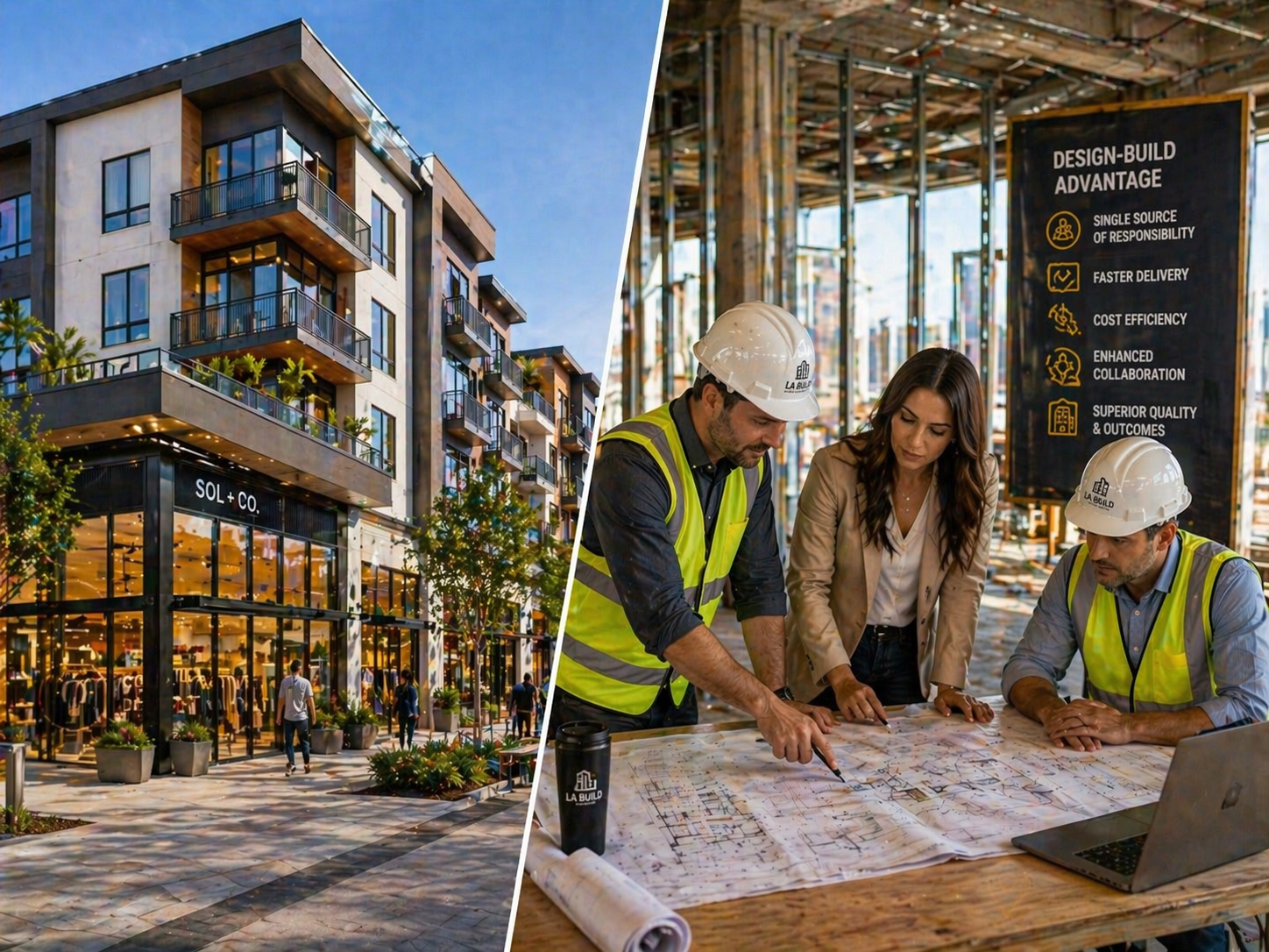 Why Does Design-Build Outperform Traditional Construction for LA Retail and Multi-Family Projects?&nbsp;