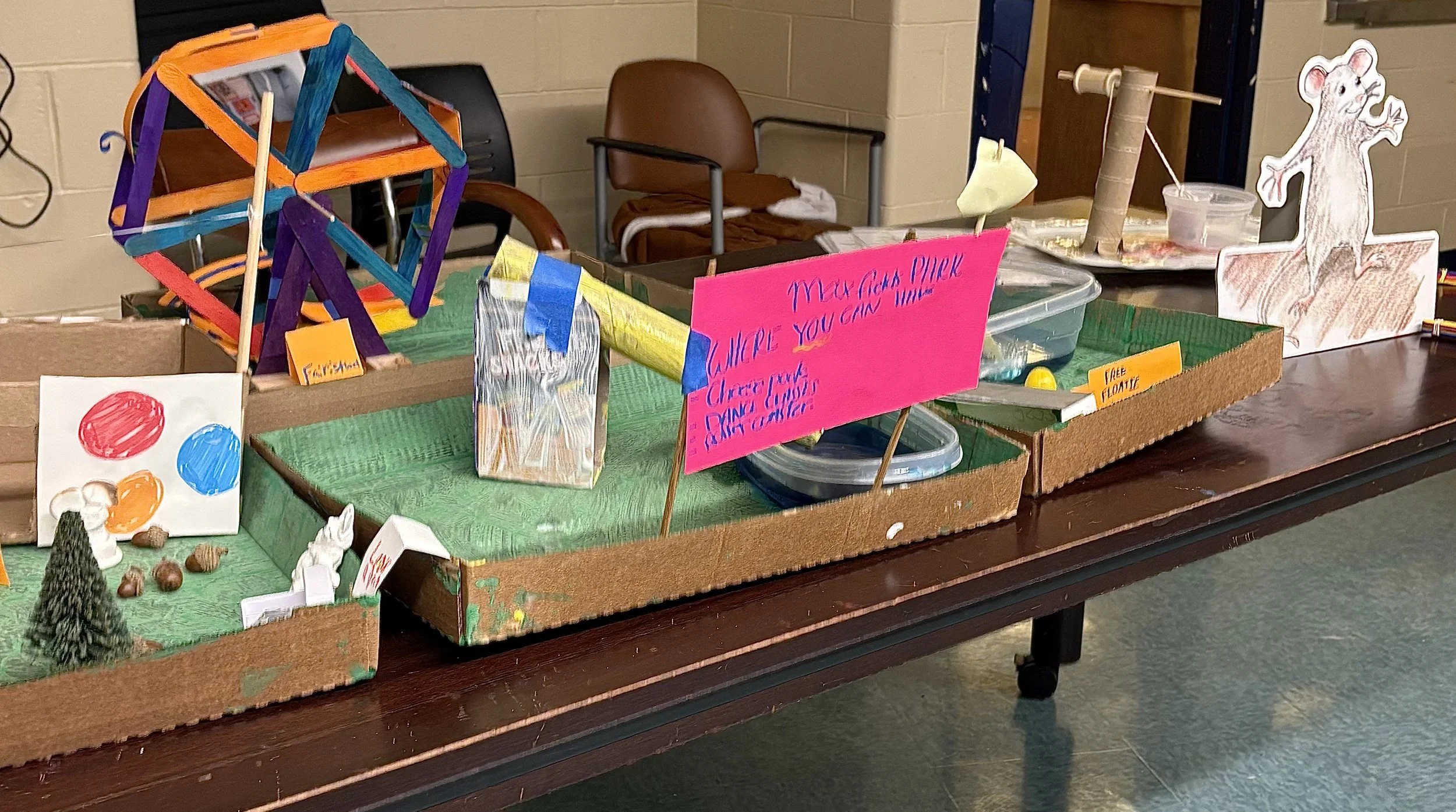 Maxfield as a literature and STEM classroom unit. A huge shout out to the Reading Rangers after-school enrichment club at Hope Partnership for Education!