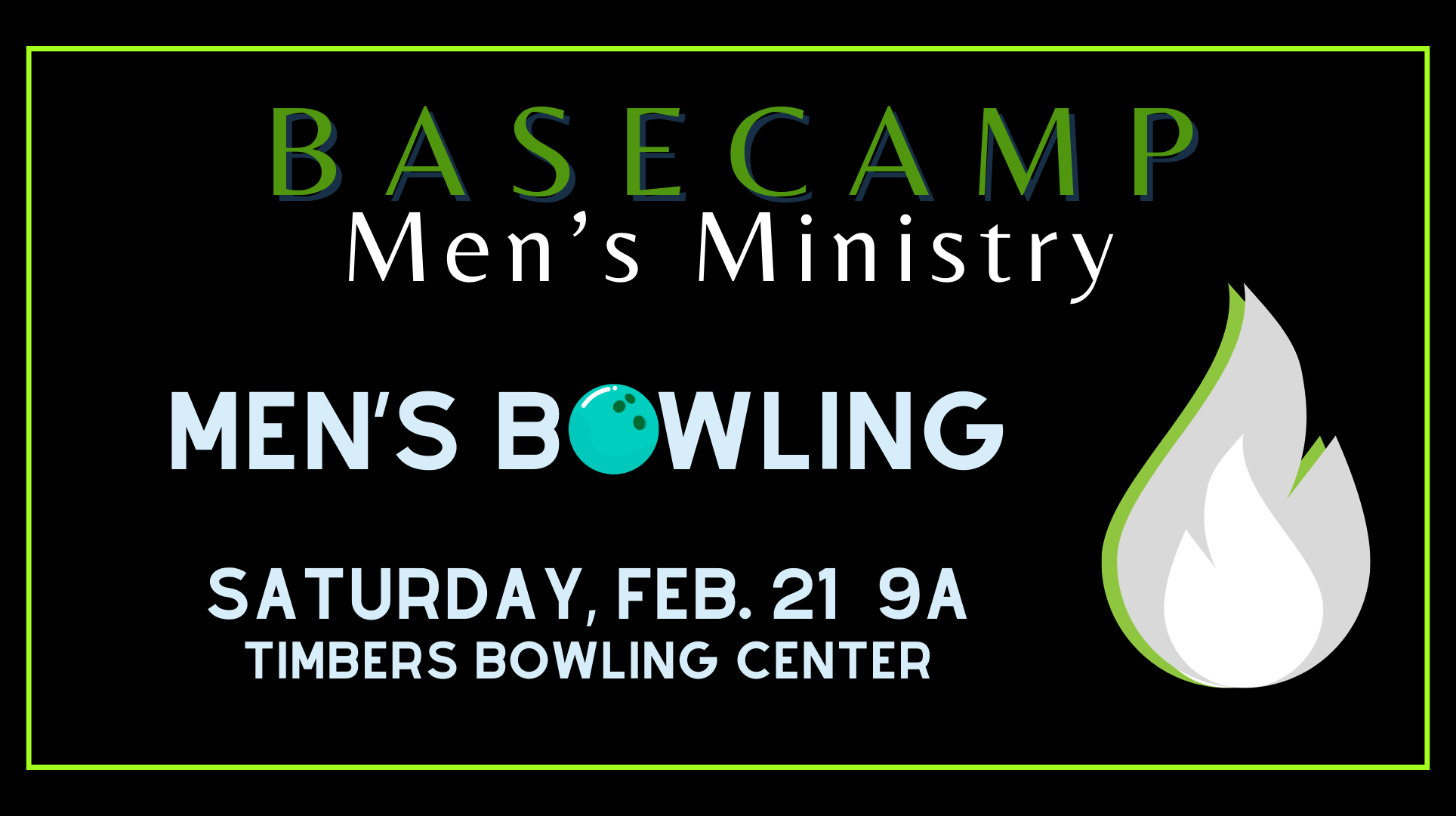Men's Ministry- February event