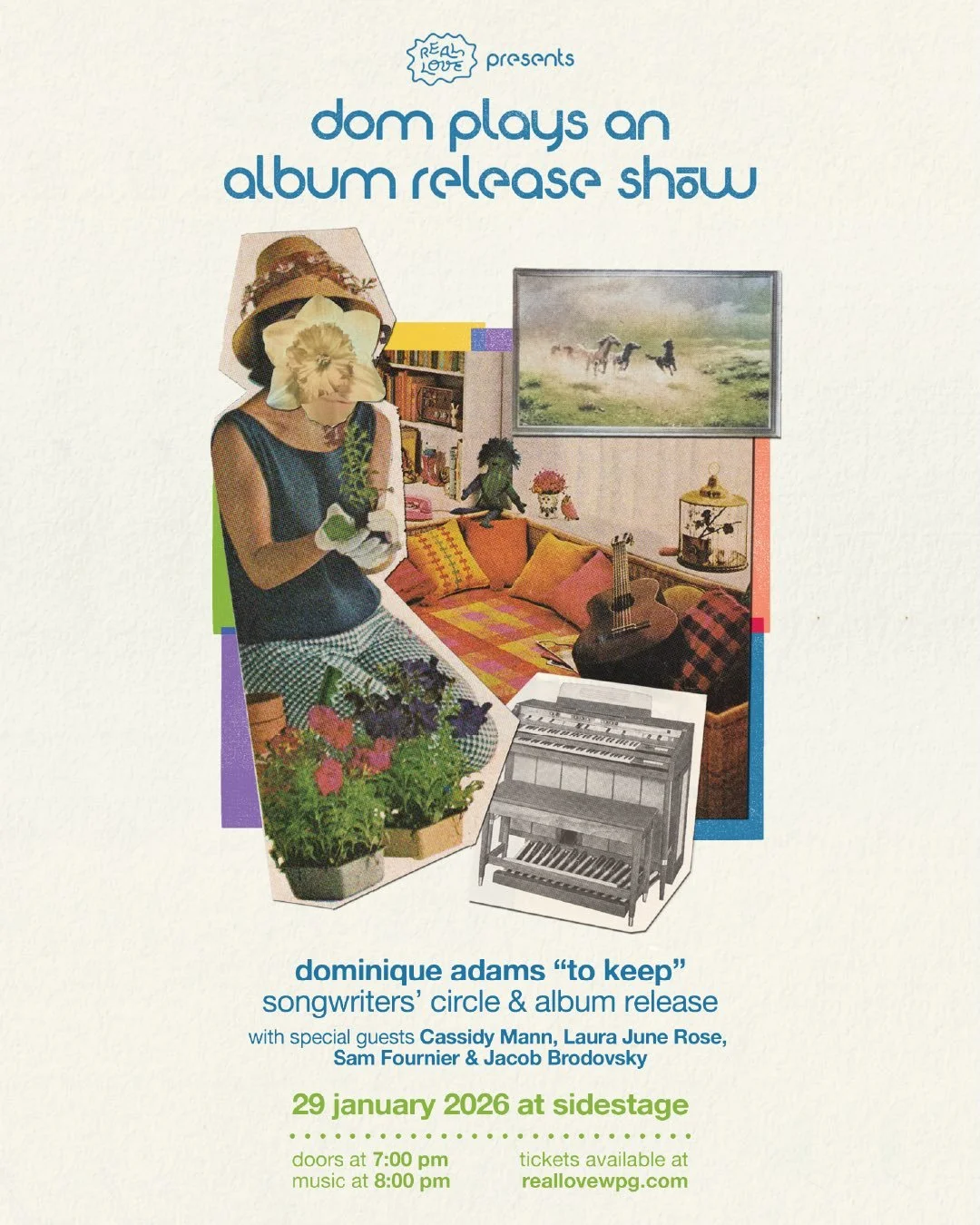 One week away!!!! Dream of dreams to have these wonderful friends and songwriters open my album release! I am so lucky to be surrounded by such an inspiring community&hellip;I am certain I would not have made this record or be doing half of the thing