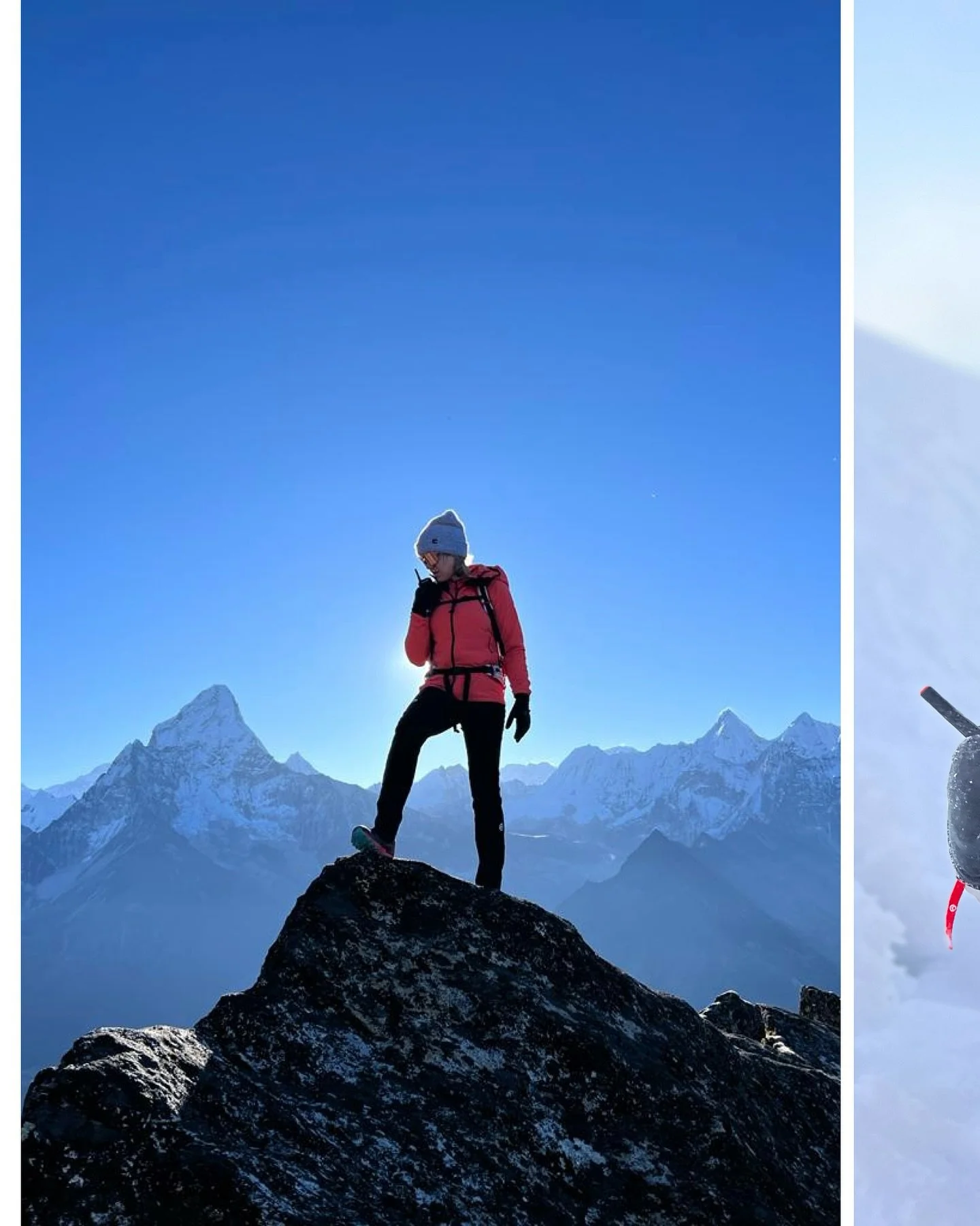 Mountains, trails, walls, or snow it doesn&rsquo;t matter where. Being able to communicate can change everything. @rockytalkies are my go to radio for the mountains and a crucial part of my kit. How are you communicating on your adventures?! Photos @