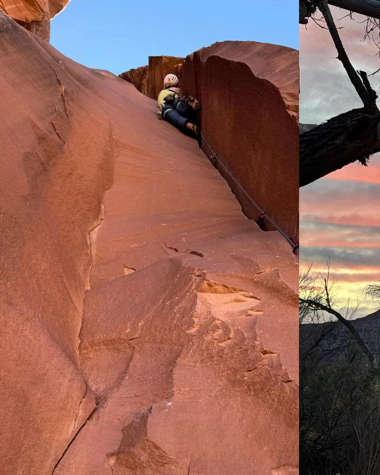 Sandstone splitters have always had my heart. Time in the desert with friends just makes it all even better!