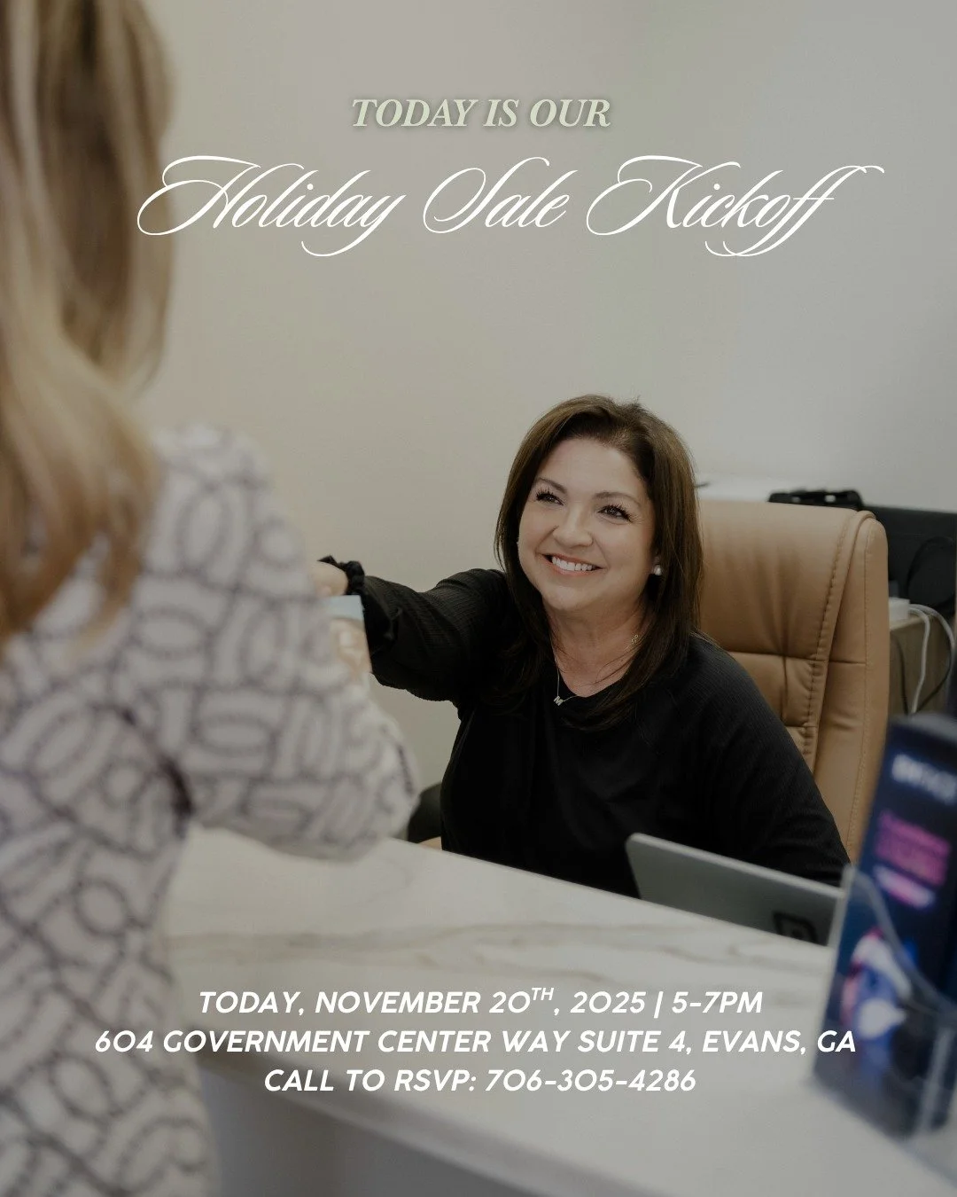 Vitality&rsquo;s Holiday Sale Kickoff is happening TONIGHT! Swipe to see what&rsquo;s in store. 

💪 Treat yourself to: 
 ✨ Live demos 
 💸 Exclusive one-day pricing 
 💉 First look at our new GLP-1 packages 

🎟 VIP tickets $25 &ndash; includes $100